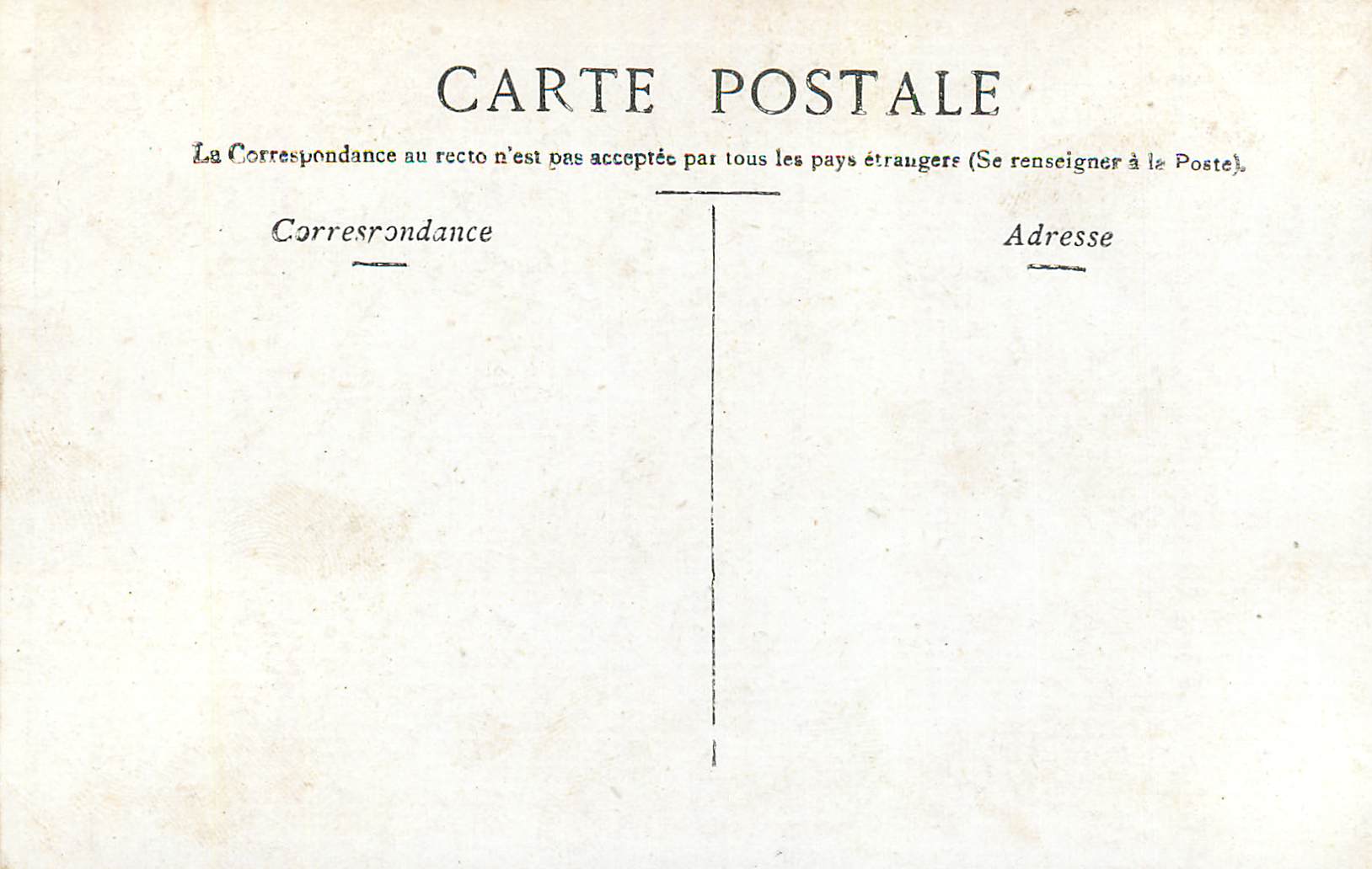 Versailles — Voiture de gala — Éditeur non identifié, n° de série non visible — Rückseite