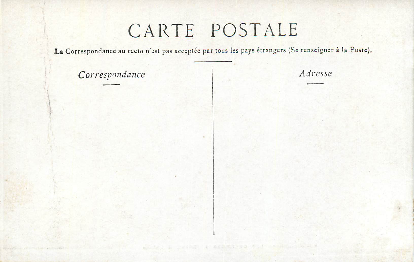 CPA Versailles Les Colonnades (Grandes Eaux) — Verso