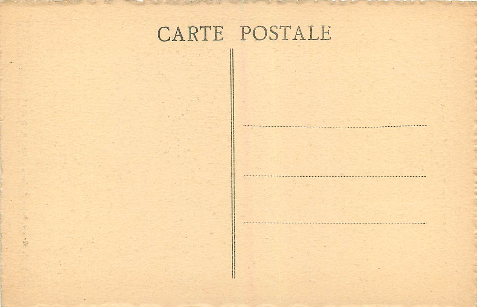 CPA Lyon Place Carnot Monument de la Republique et Fourviere — Verso