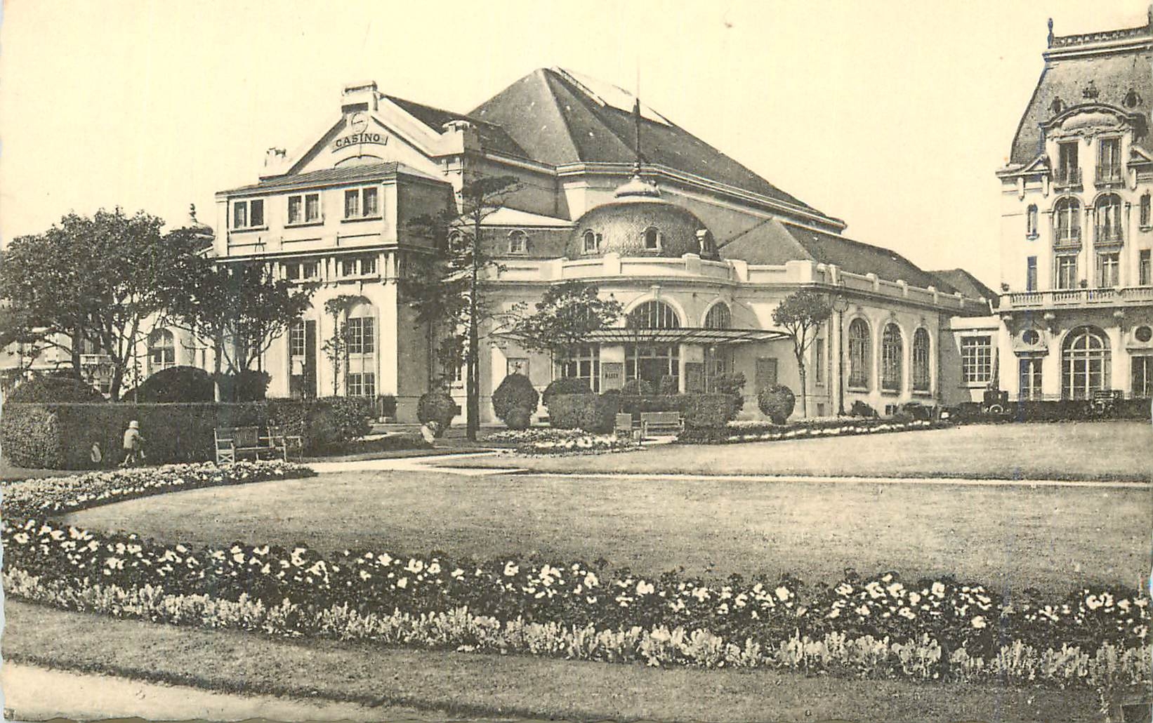 Cabourg — Les Jardins et le Casino — Cie des Arts Photomécaniques, Paris