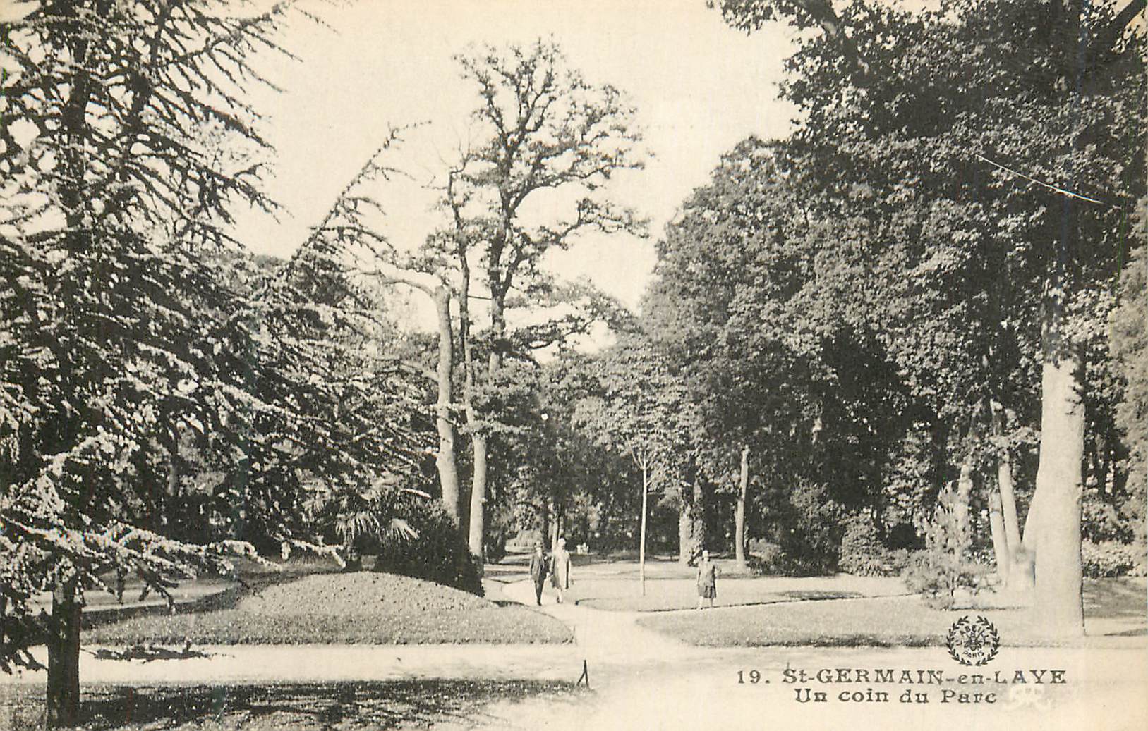 St-GERMAIN-en-LAYE — Un coin du Parc — Phototypie l’Abeille, Paris