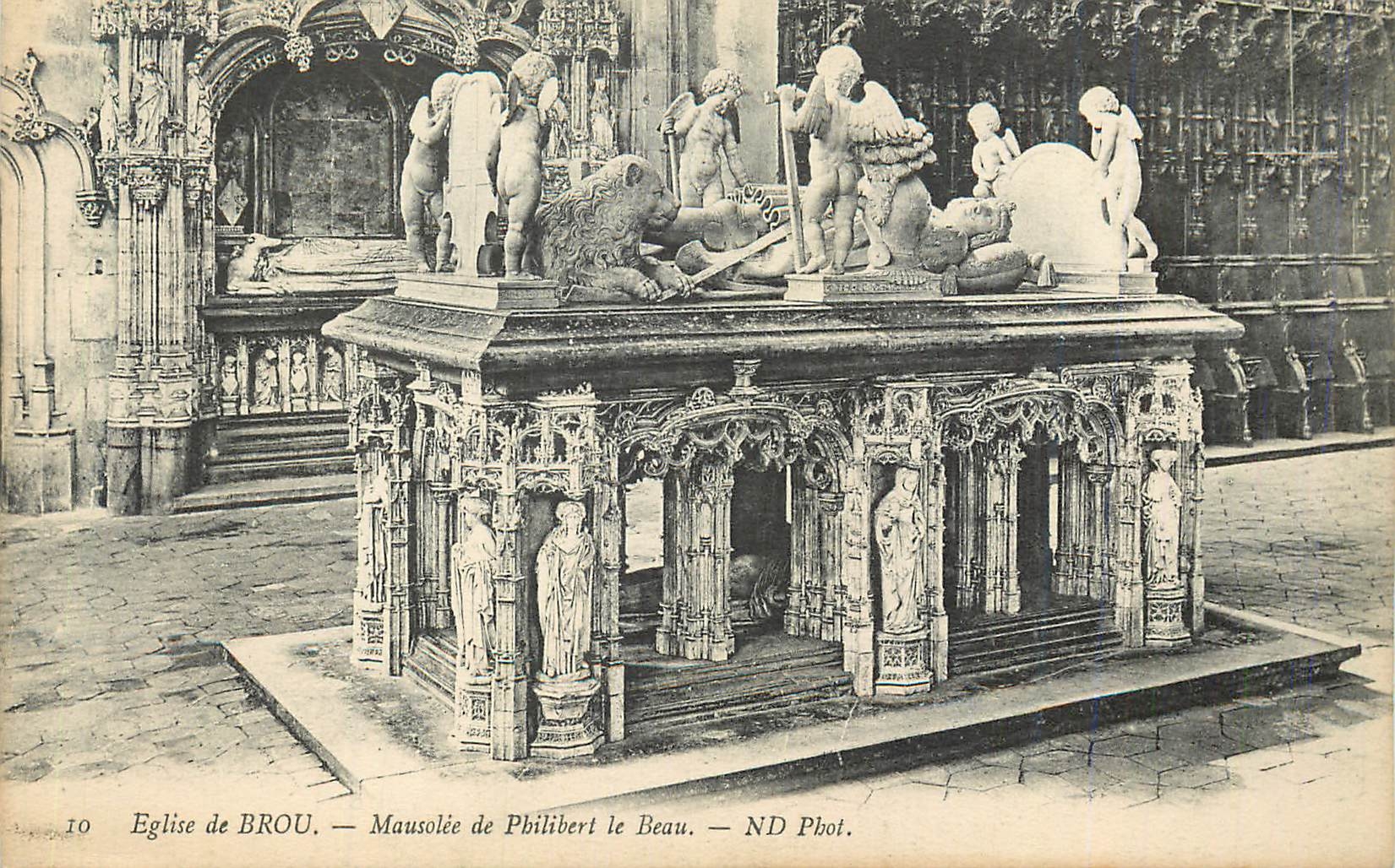 Église de Brou — Mausolée de Philibert le Beau — ND Pbot.