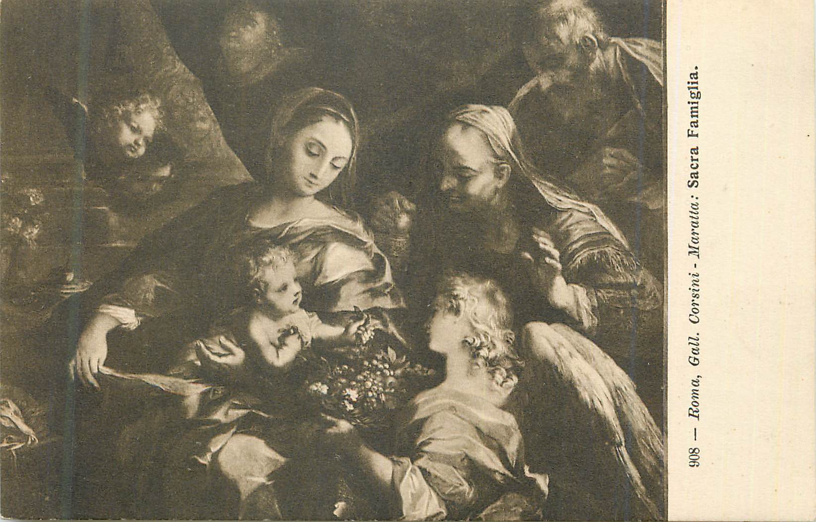 CPA Roma Gall Corsini Maralta Sacra Famiglia