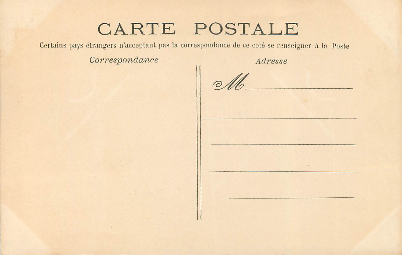 CPA L'Assurence a la Portee de tous Grace a La Populaire 30 et 32 Avenue de l'Opera Paris  Greuze — Rückseite