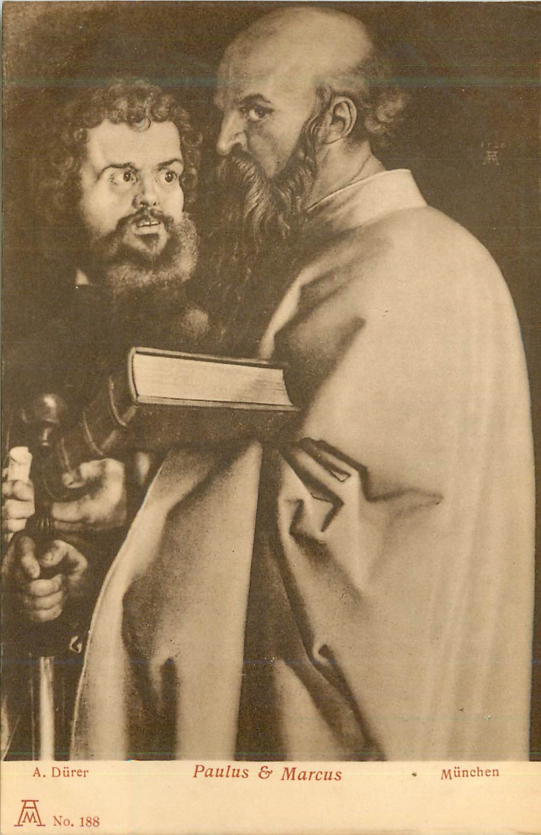 CPA A Durer Paulus Marcus Munchen