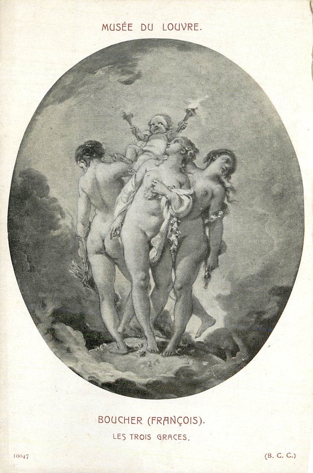 CPA Musee du Louvre Boucher (Francois) Les Trois Graces