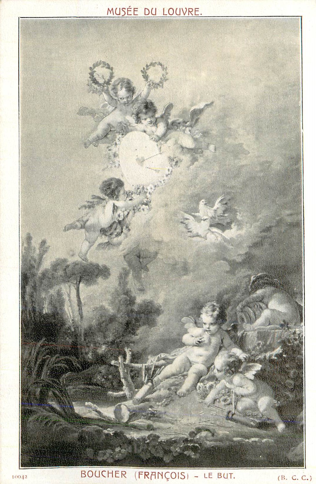 CPA Musee du Louvre Boucher (Francois) Le But