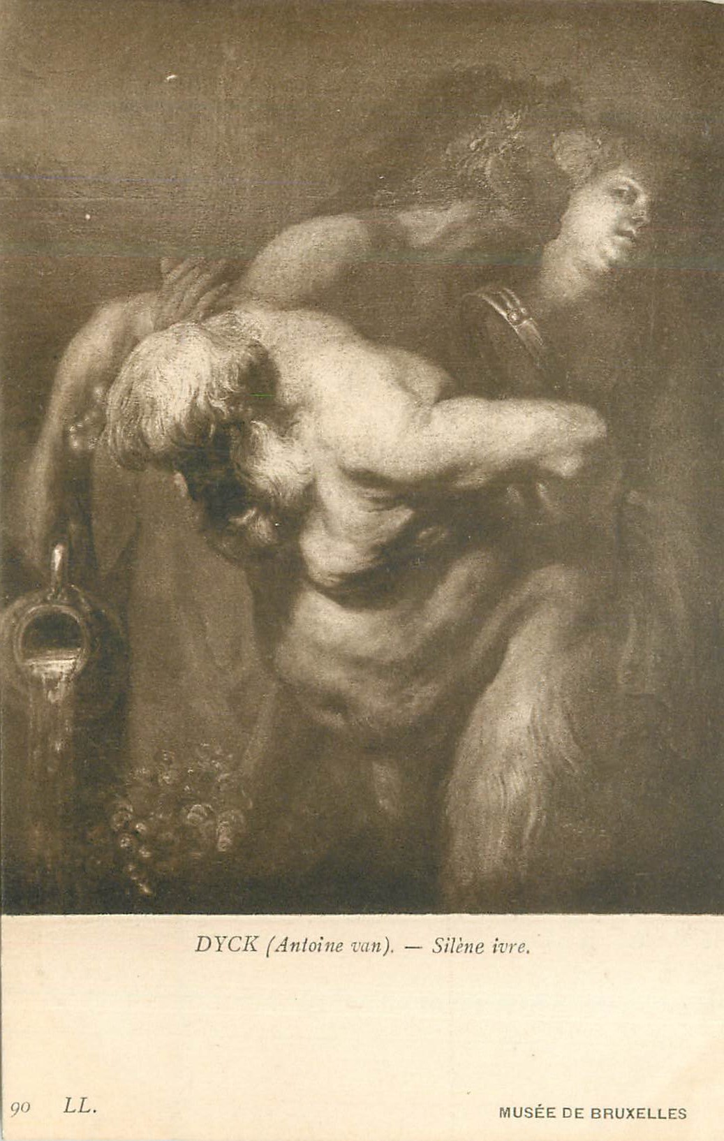 CPA Musee de Bruxelles Dyck (Antoine Van) Silene Ivre