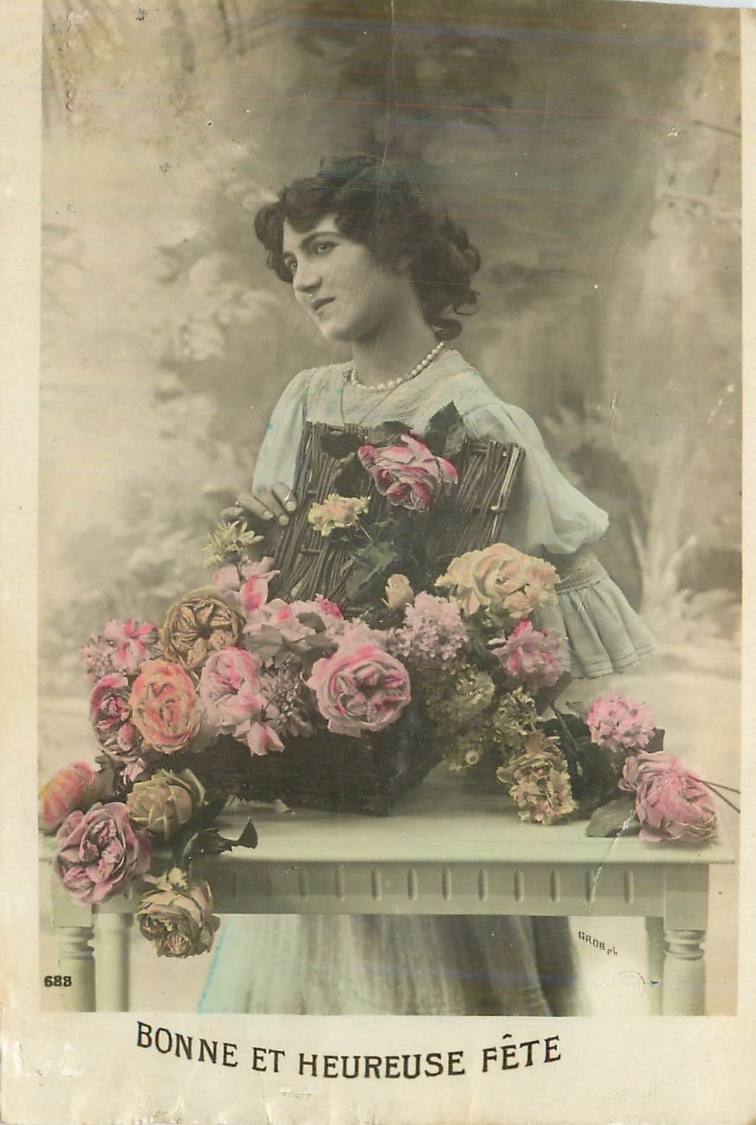 CPA Bonne et Heureuse Fete