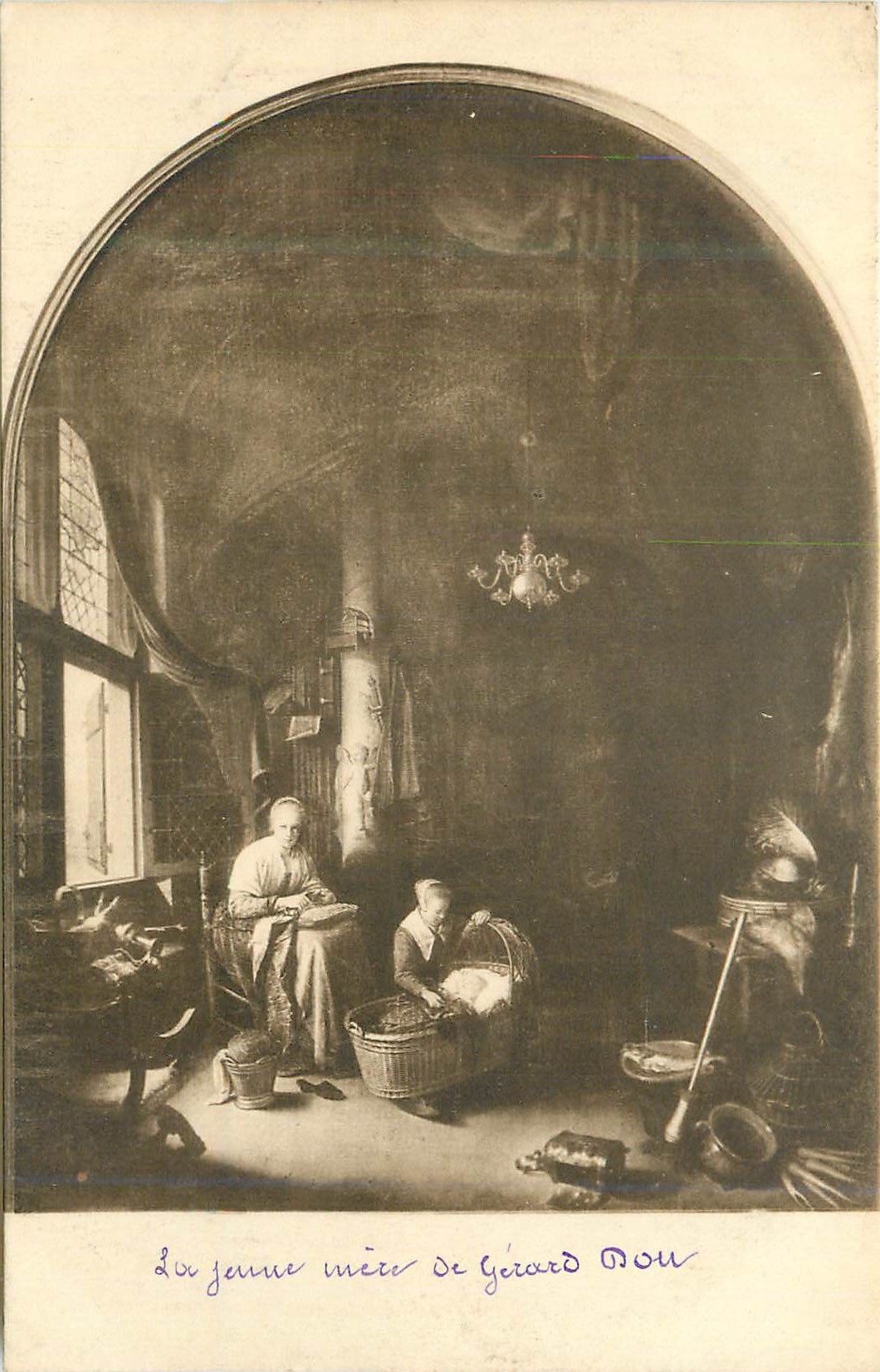 CPA Mauritshuis Gravenhage Gerard Dou La Jeune Mere
