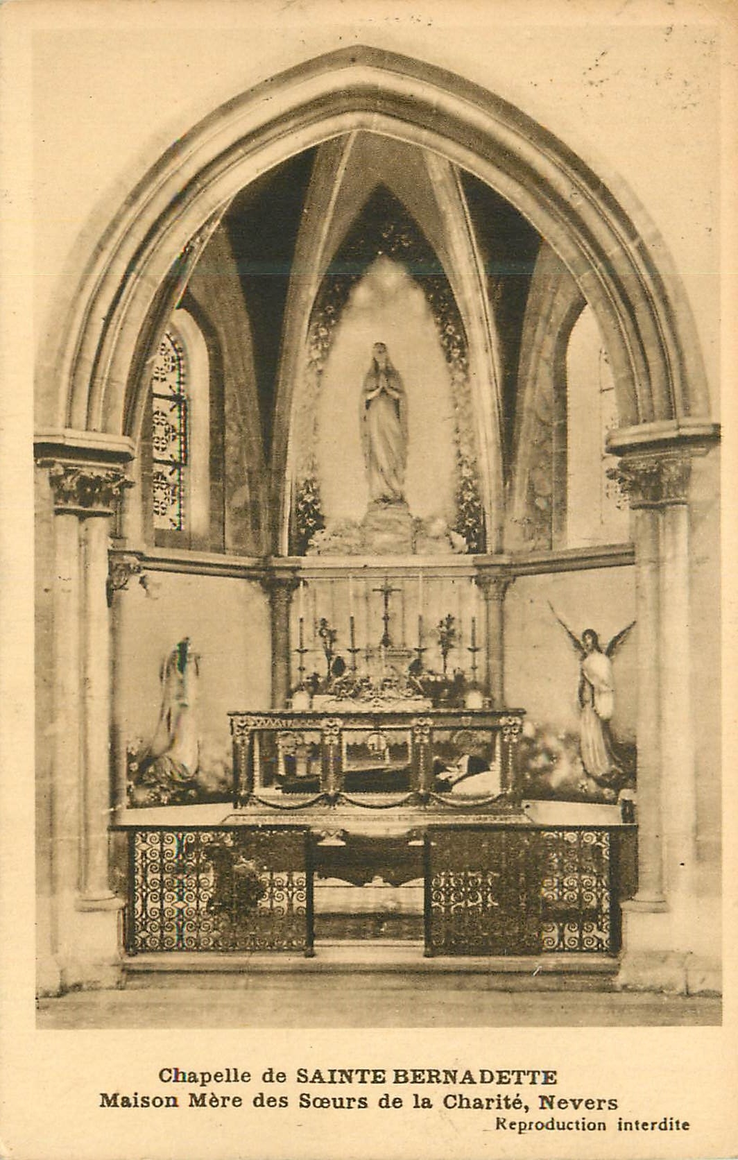 Chapelle de Sainte Bernadette — Maison Mère des Sœurs de la Charité, Nevers