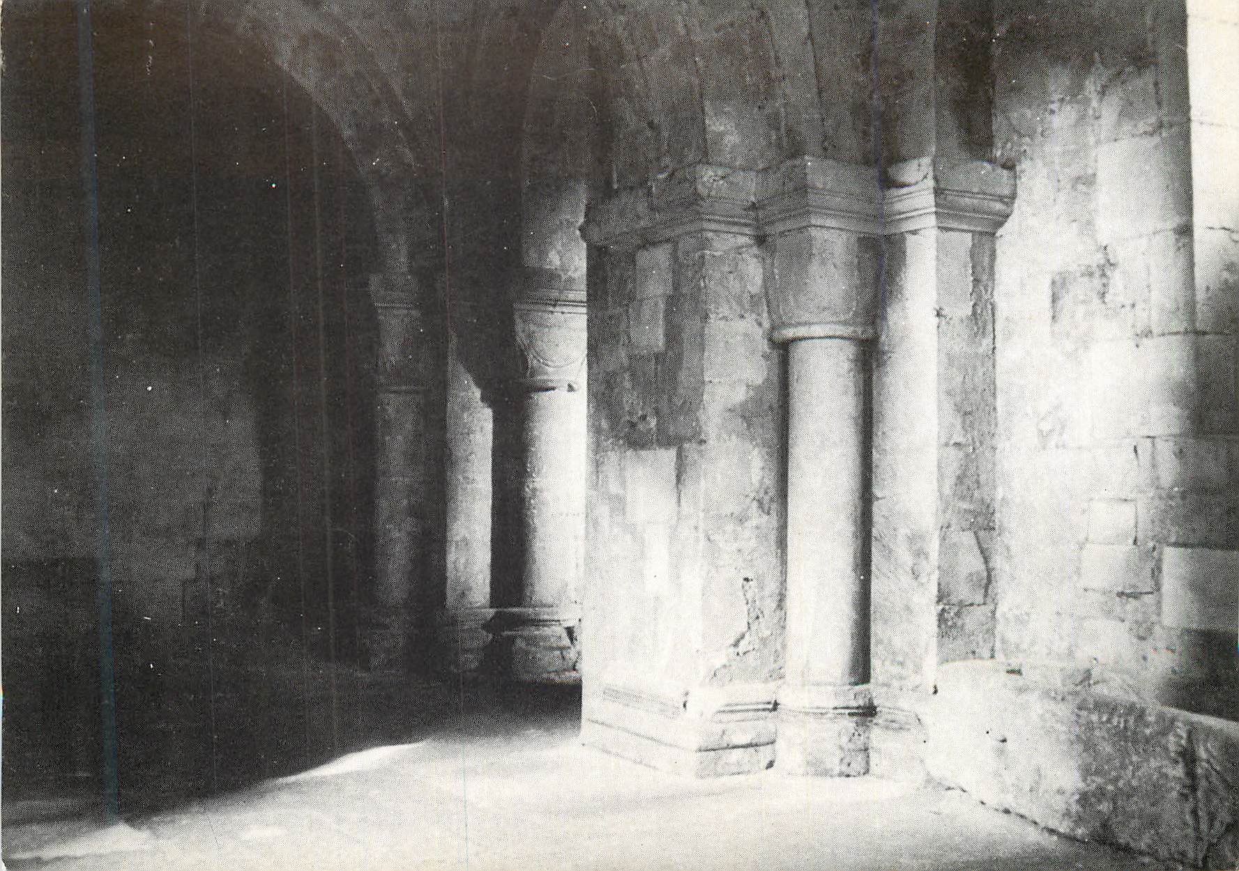 Soissons — Alte Abtei St-Léger — Krypta (romantischer Teil)
