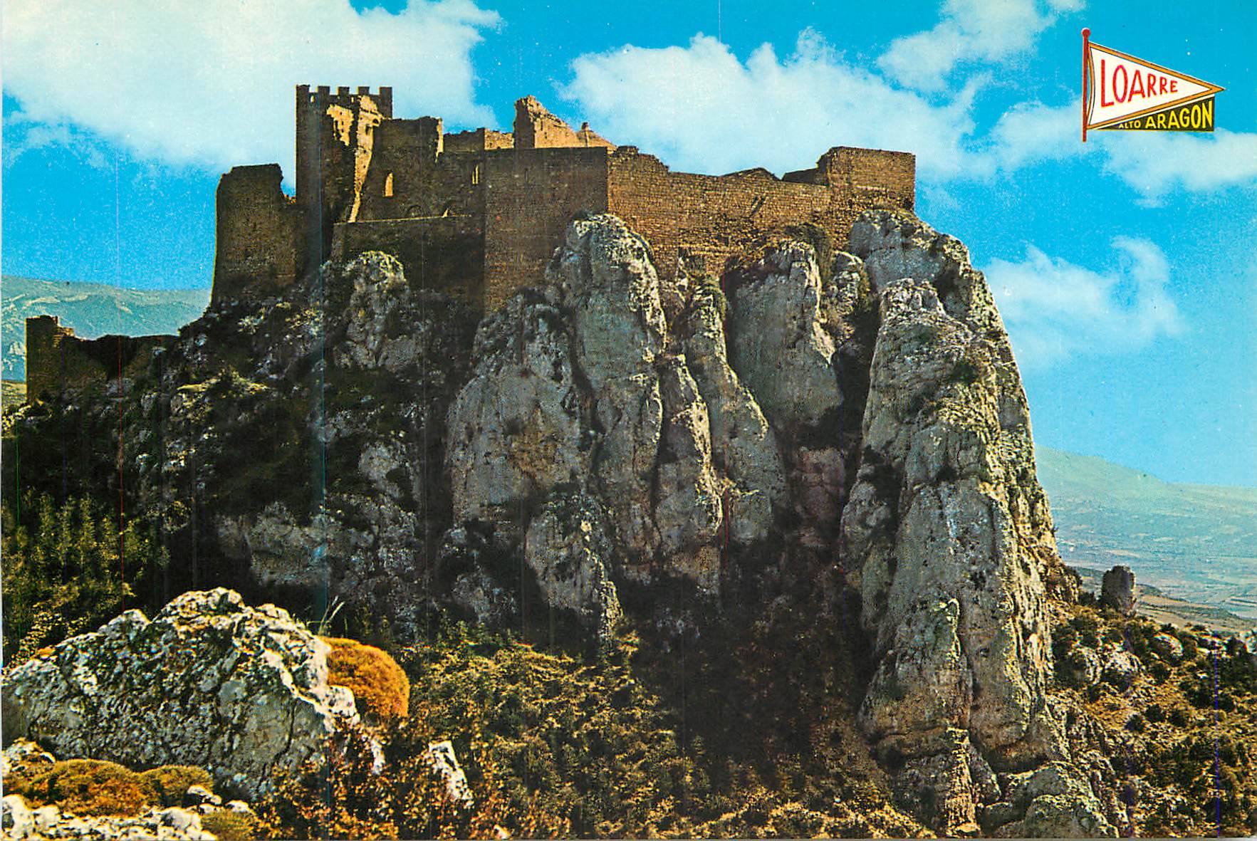 CPM Alto Aragon (Huesca) Castillo de Loarre Siglo XI