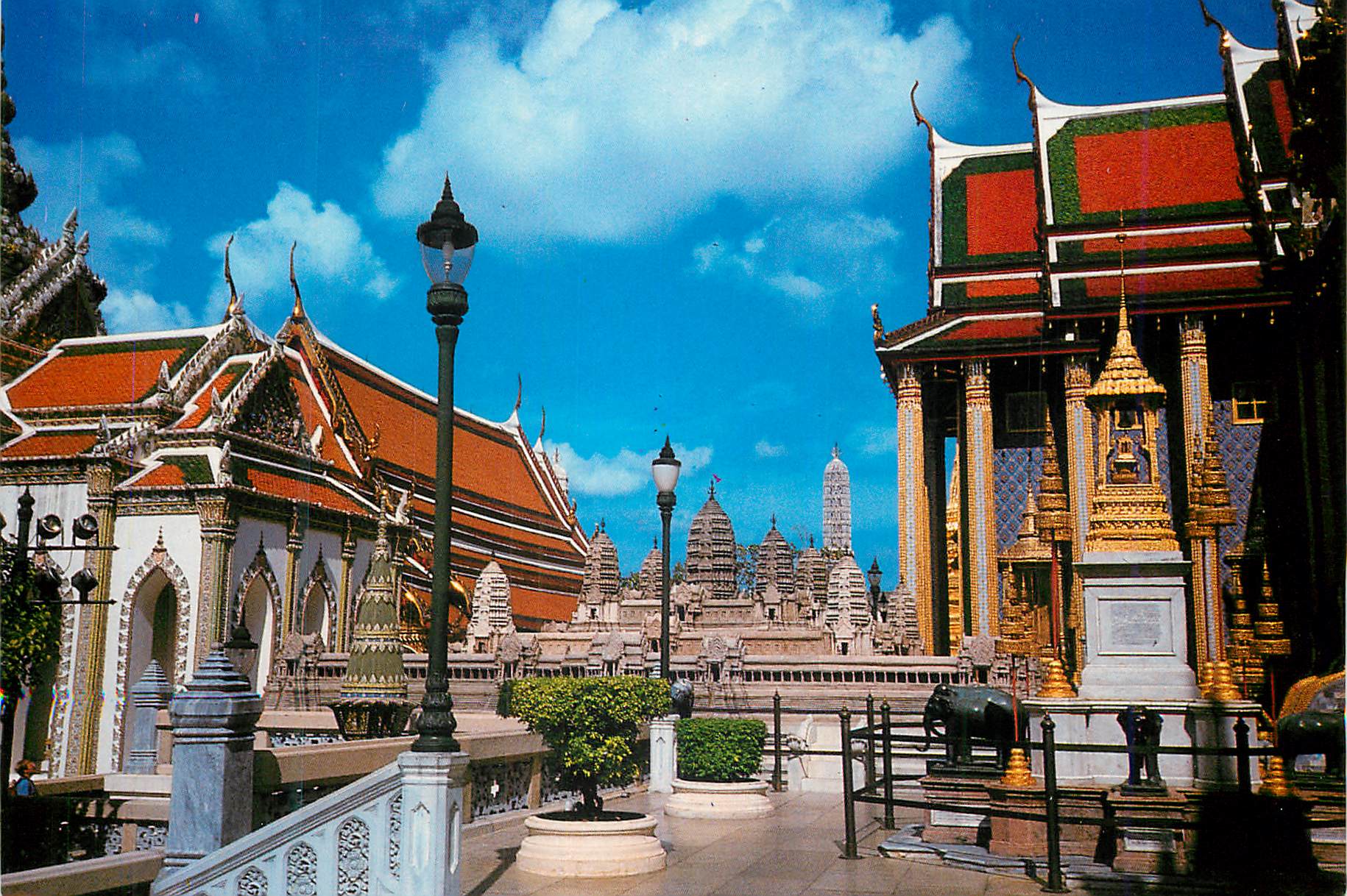 CPM One of The Interesting Part Inside the Famous Wat (Tample) Phra Keo at Bangkok Thailand