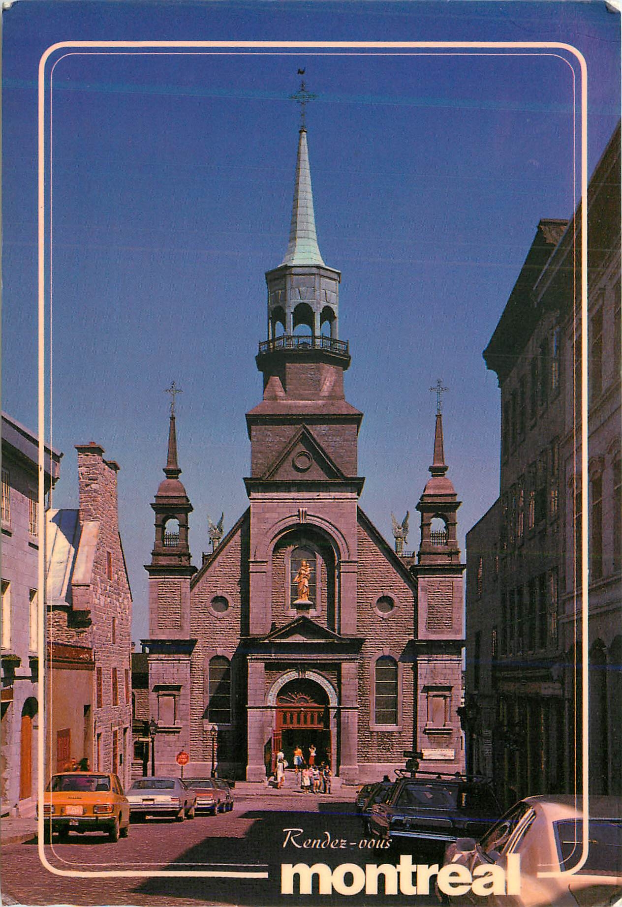 CPM Montreal (Quebec) Notre Dame de Bon Secours Le Premier Sanctuaire de Montreal