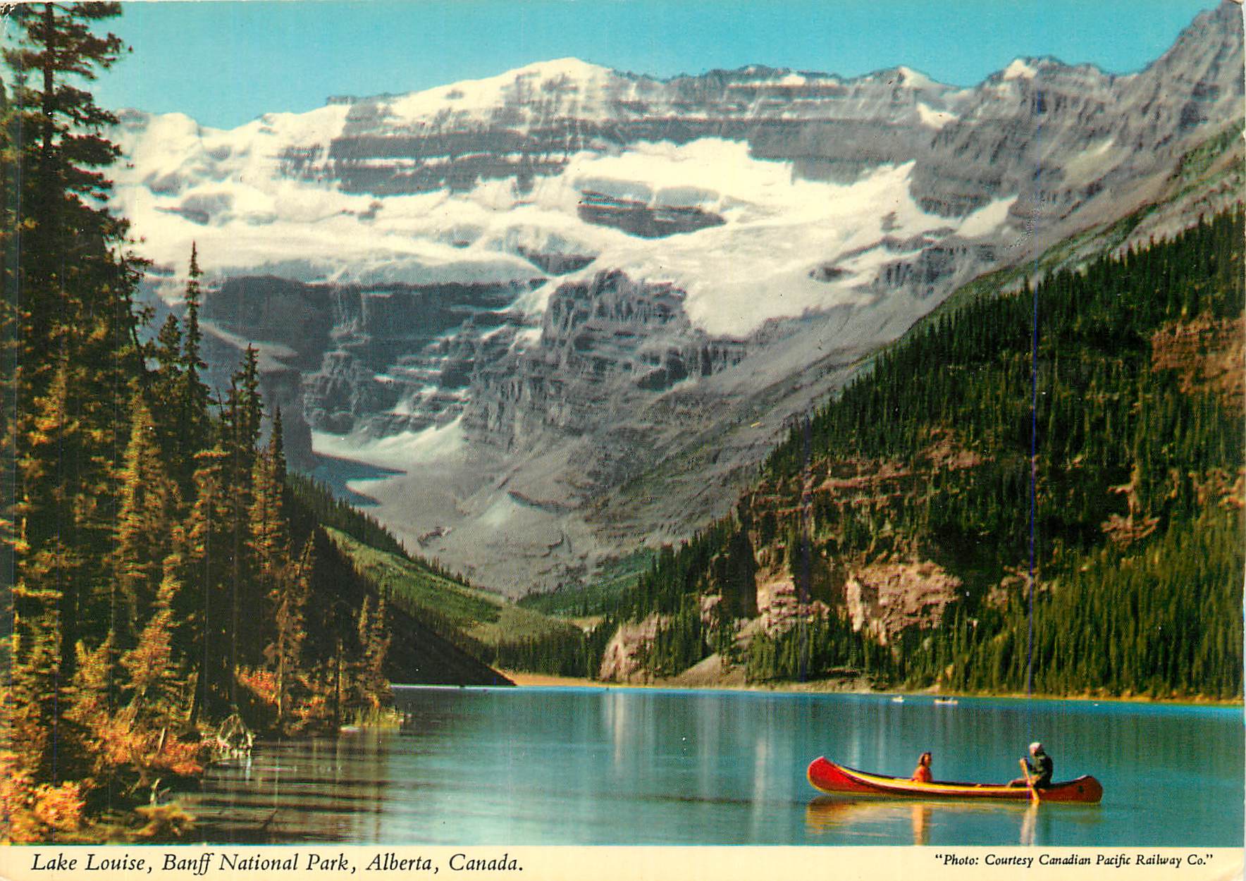 CPM Lake Louise  Banff National Park Alberta Canada Lake Louise And Mount victoria