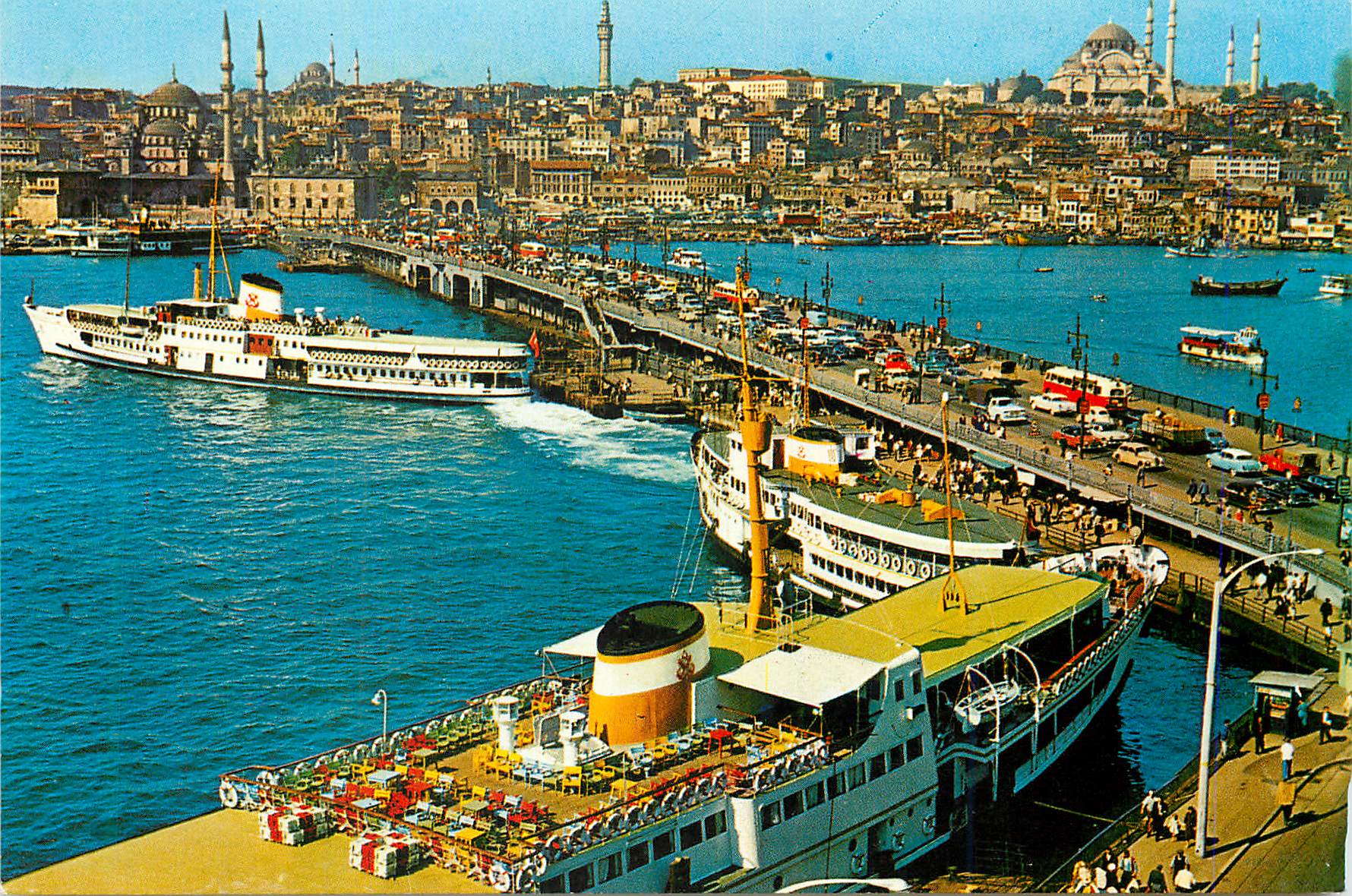 CPM Istanbul ve Guzellikleri le Pont de Galata Nouvelle Mosque et Suleymaniye