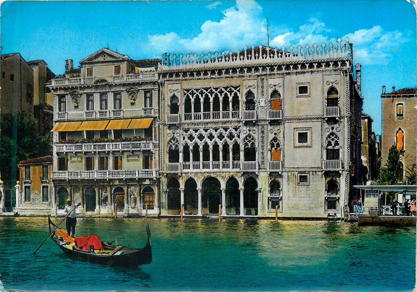 CPM Venezia Le Grand Canale La Maison d'Or