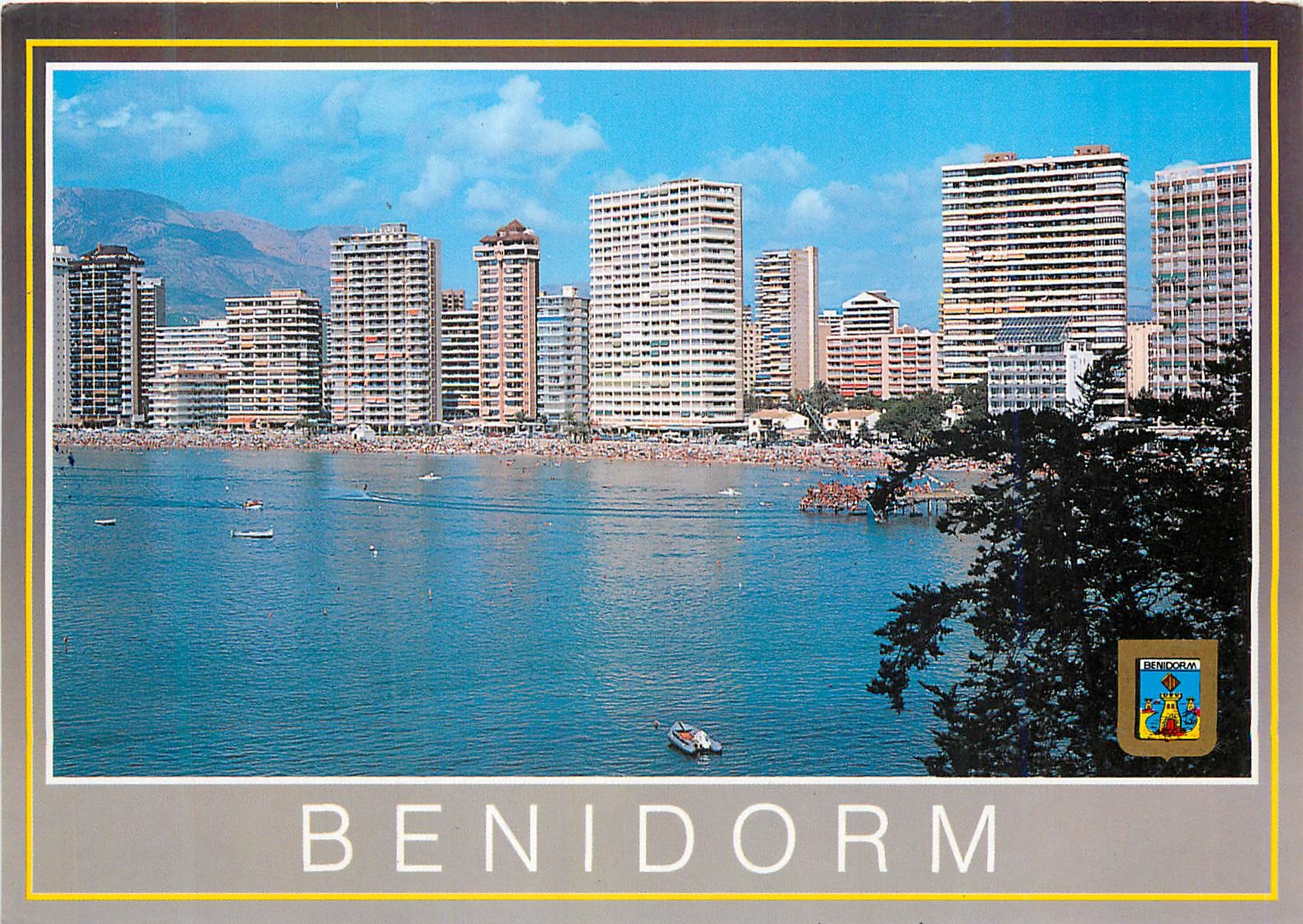 CPM Benidorm (Alicante) Plage de Levante