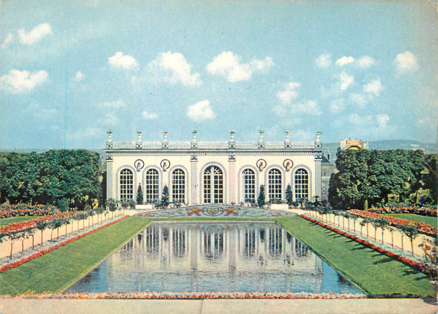 CPM L'Orangerie du Jardin Francais (Dessine pa Isabey en 1807)