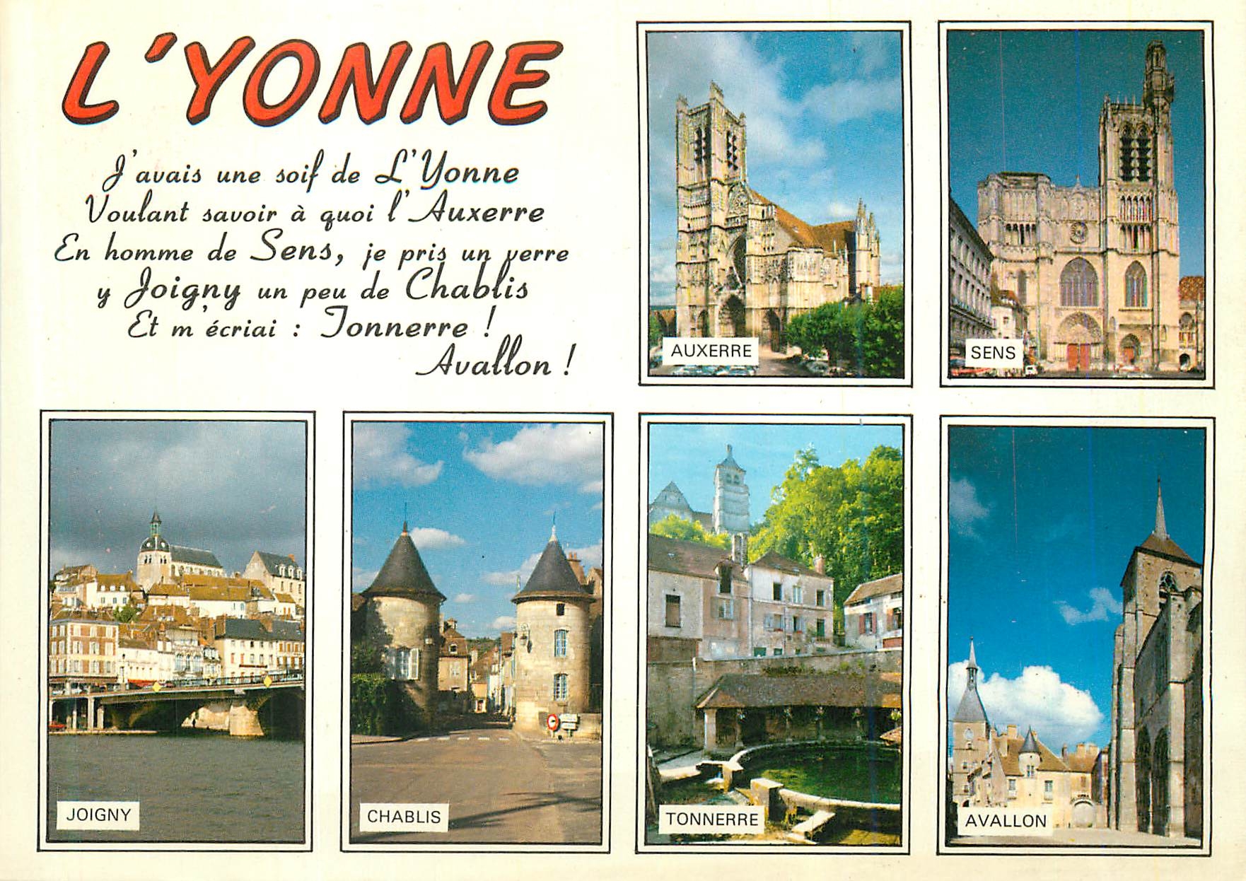 L'YONNE — Les merveilles de l'Yonne — Éditions Valoire