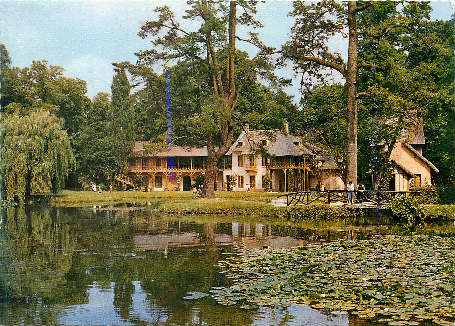 Versailles — Petit Trianon und der See — Collection Clouleuips Naturelles, n°106