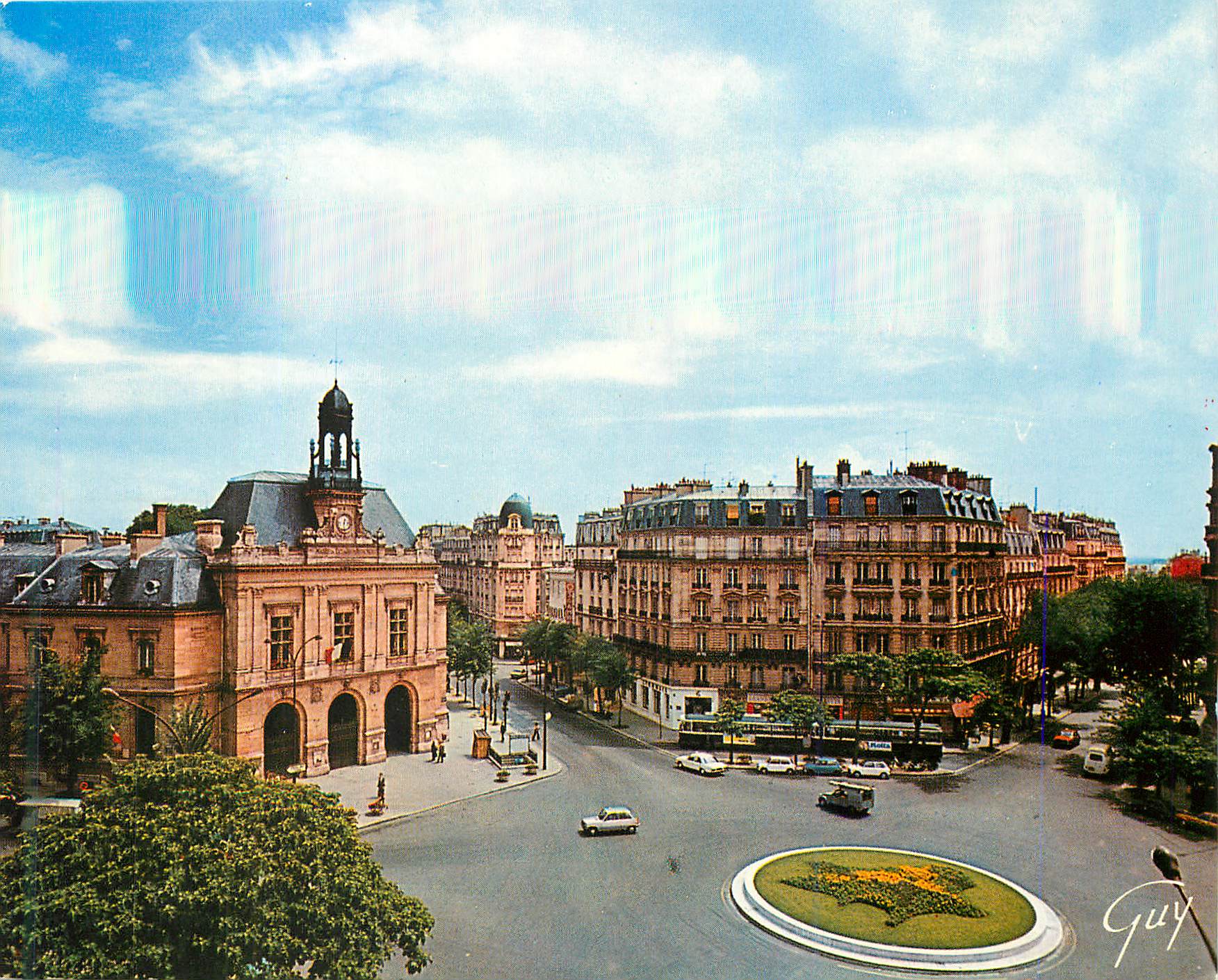 CPM Paris et ses Merveilles La Place Gambetta et la Mairie du XXe Arrondissement