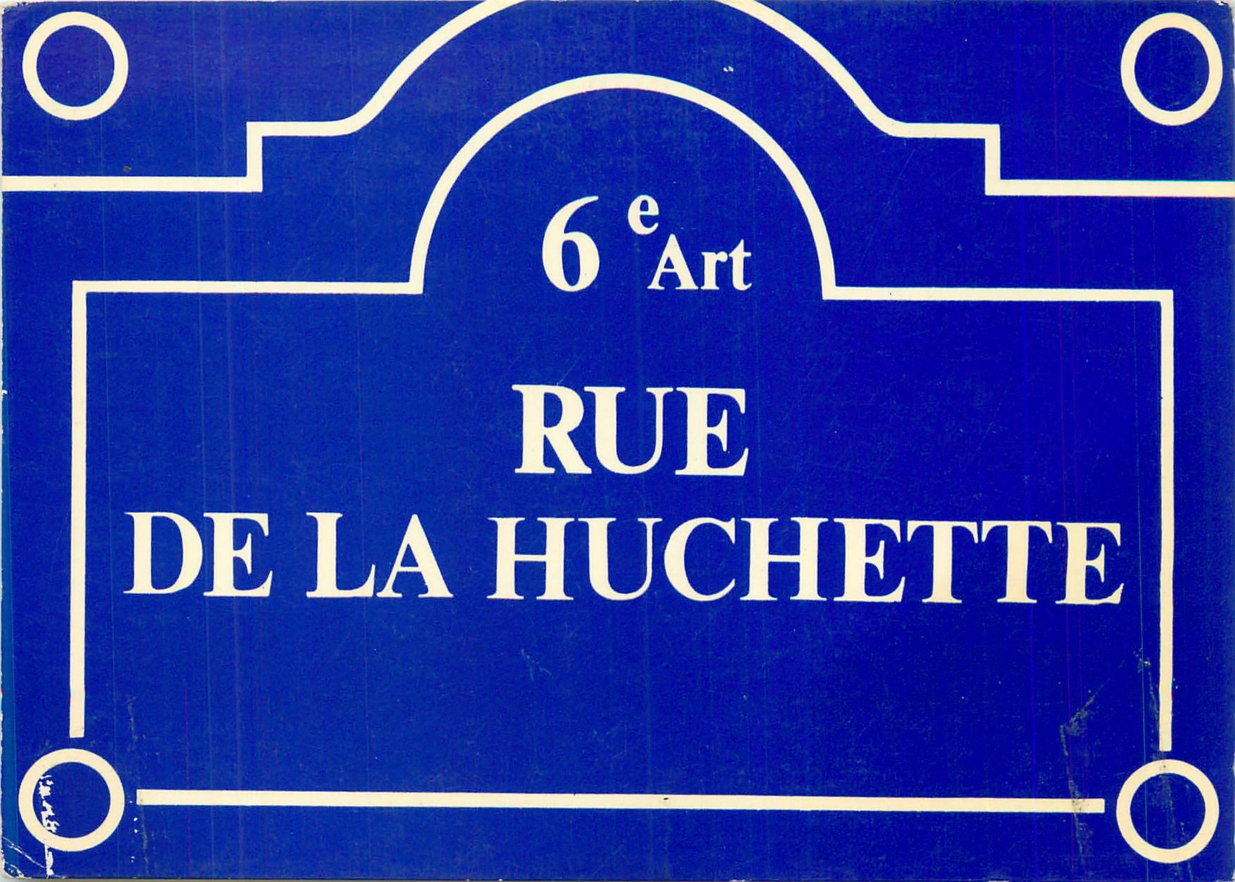 CPM Paris 6e Art Rue de la Huchette