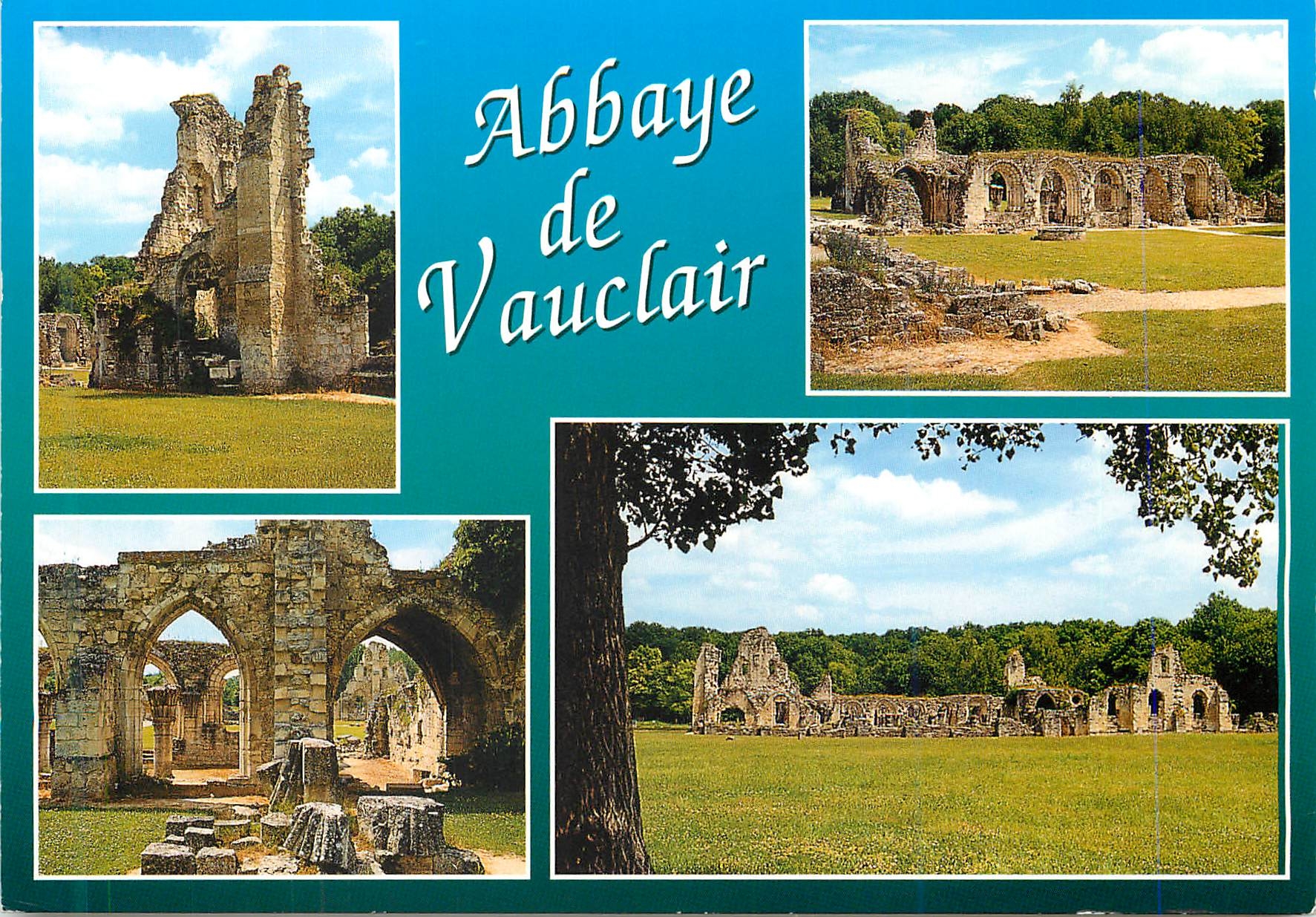 Abbaye de Vauclair — ruines cisterciennes — Éditions Mage