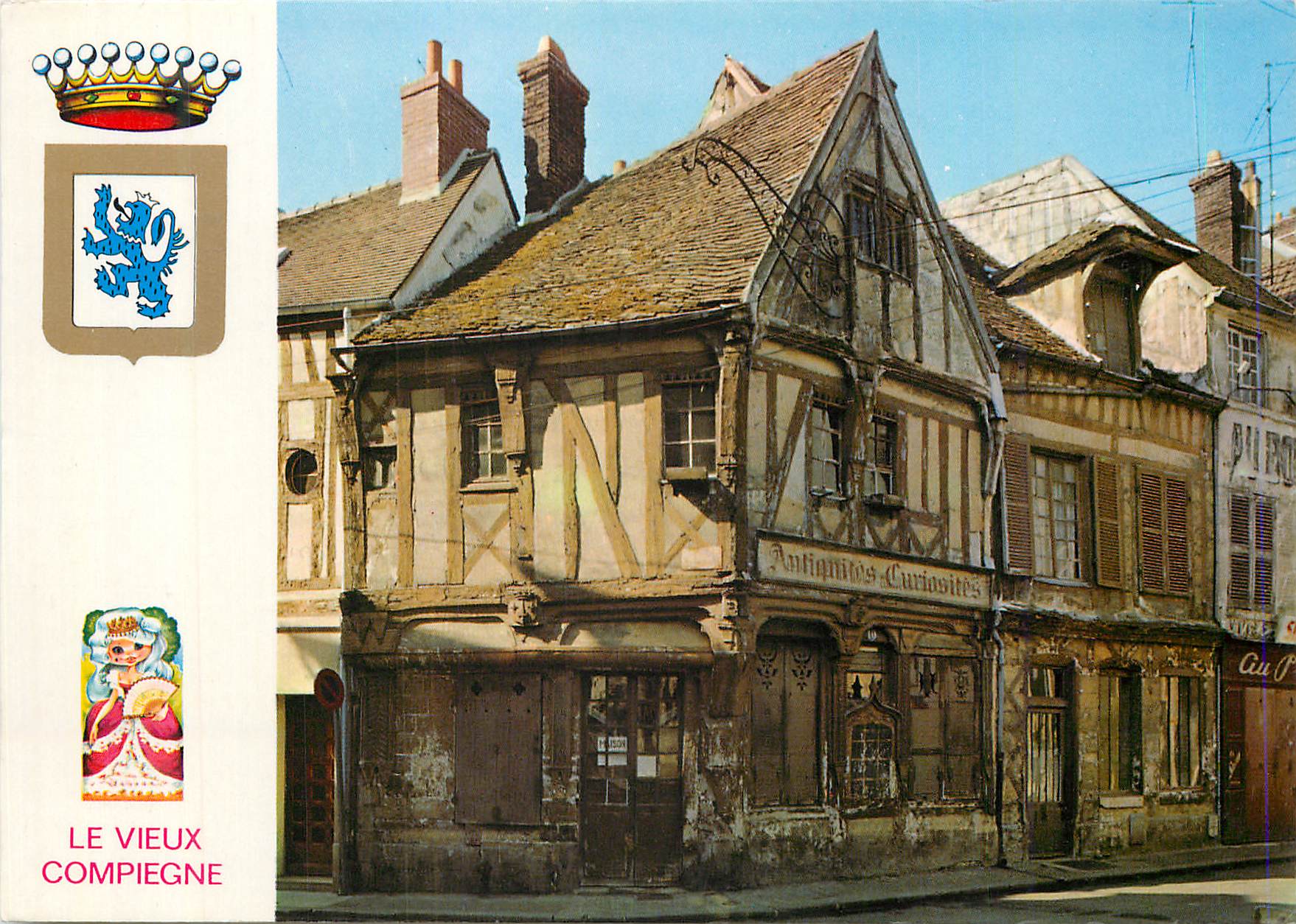 CPM Le Vieux Compiegne (60200 Oise) France