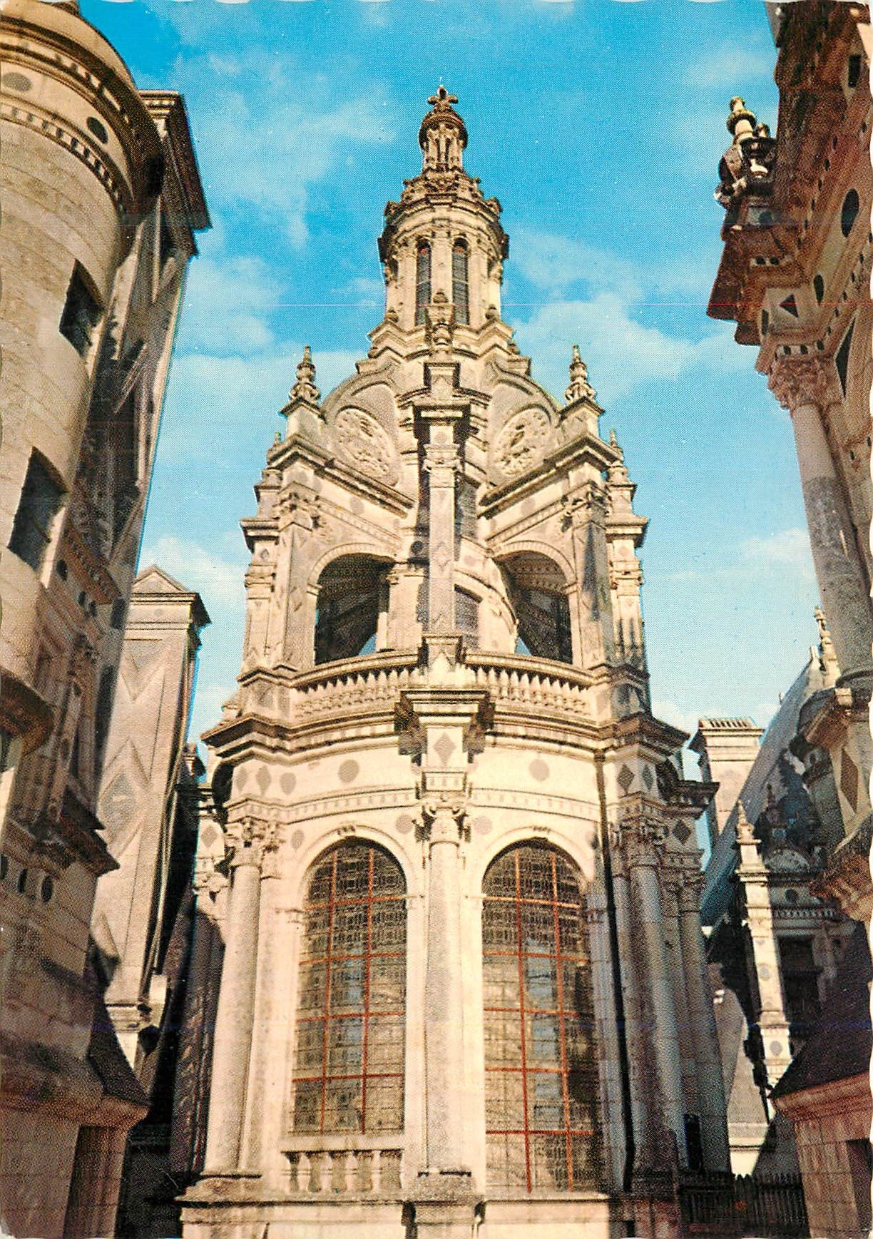 Chambord (Loir-et-Cher) — Laterne des Großen Treppenhauses — Verlag Caisse nationale des monuments historiques, Paris, Nr. 155