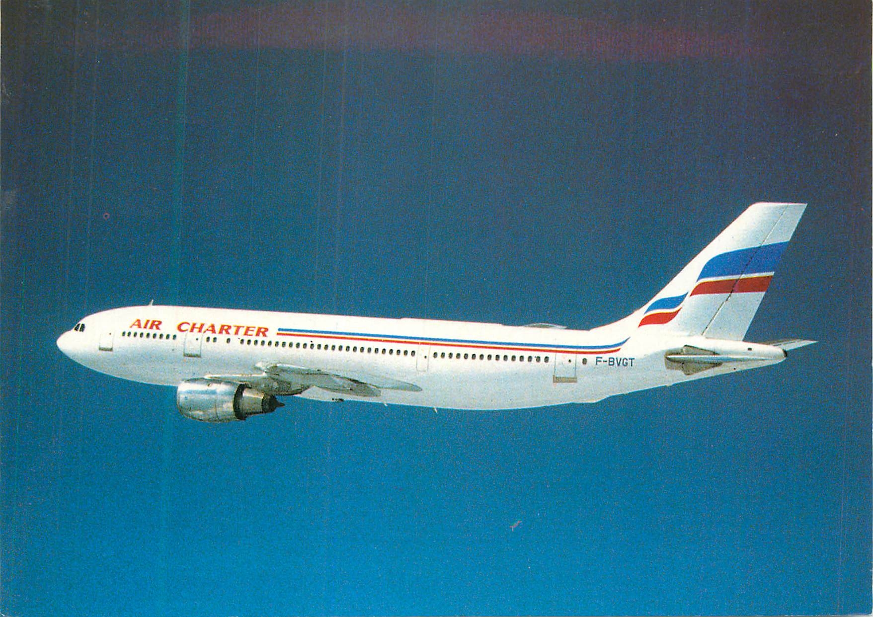 CPM Air Charter Filiale d'Air France et d'Air Inter Airbus A 300 (F BV GT)