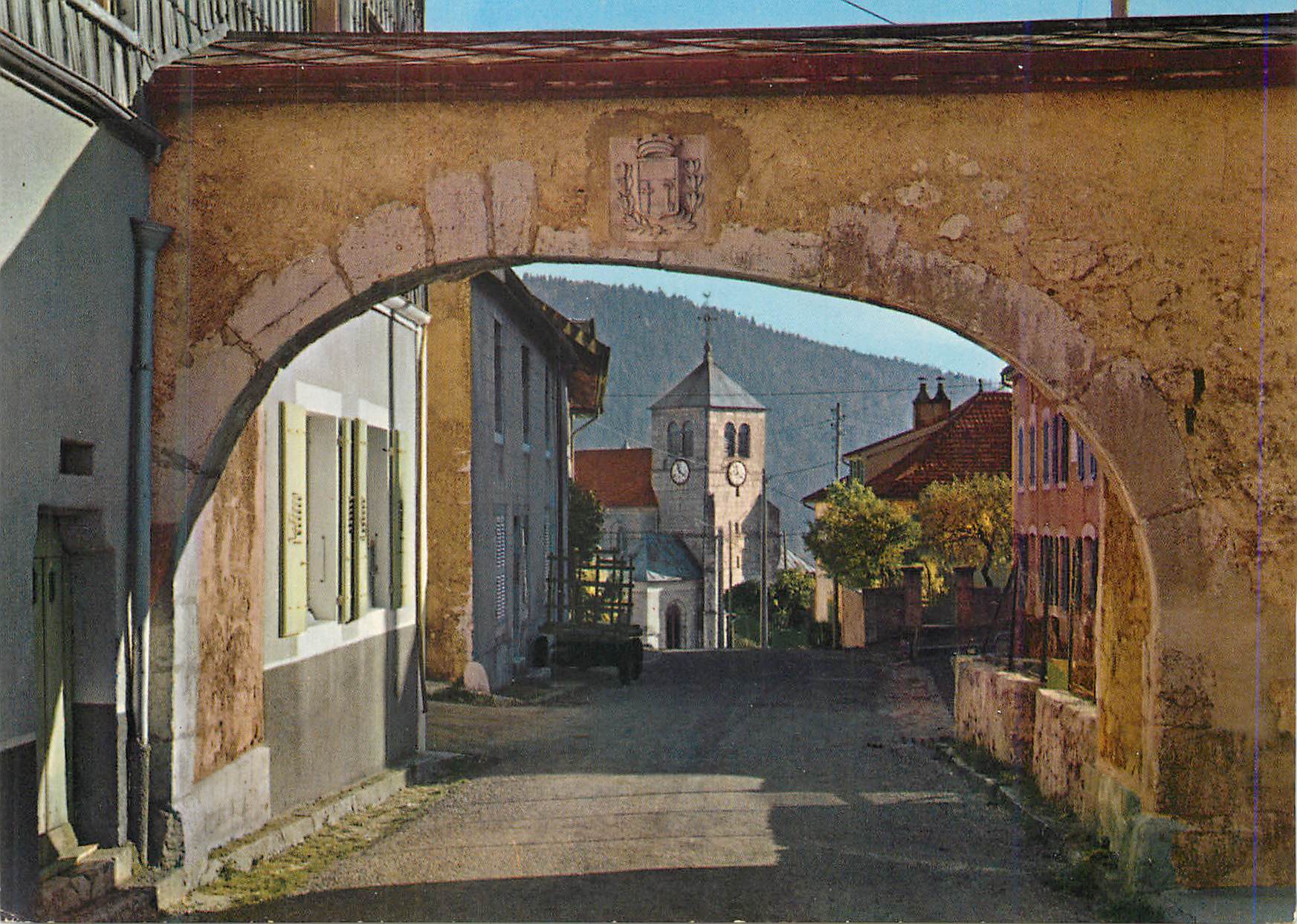 CPM Jougne (Doubs) Alt 1020 m Porte Des Enciennes Fortifications