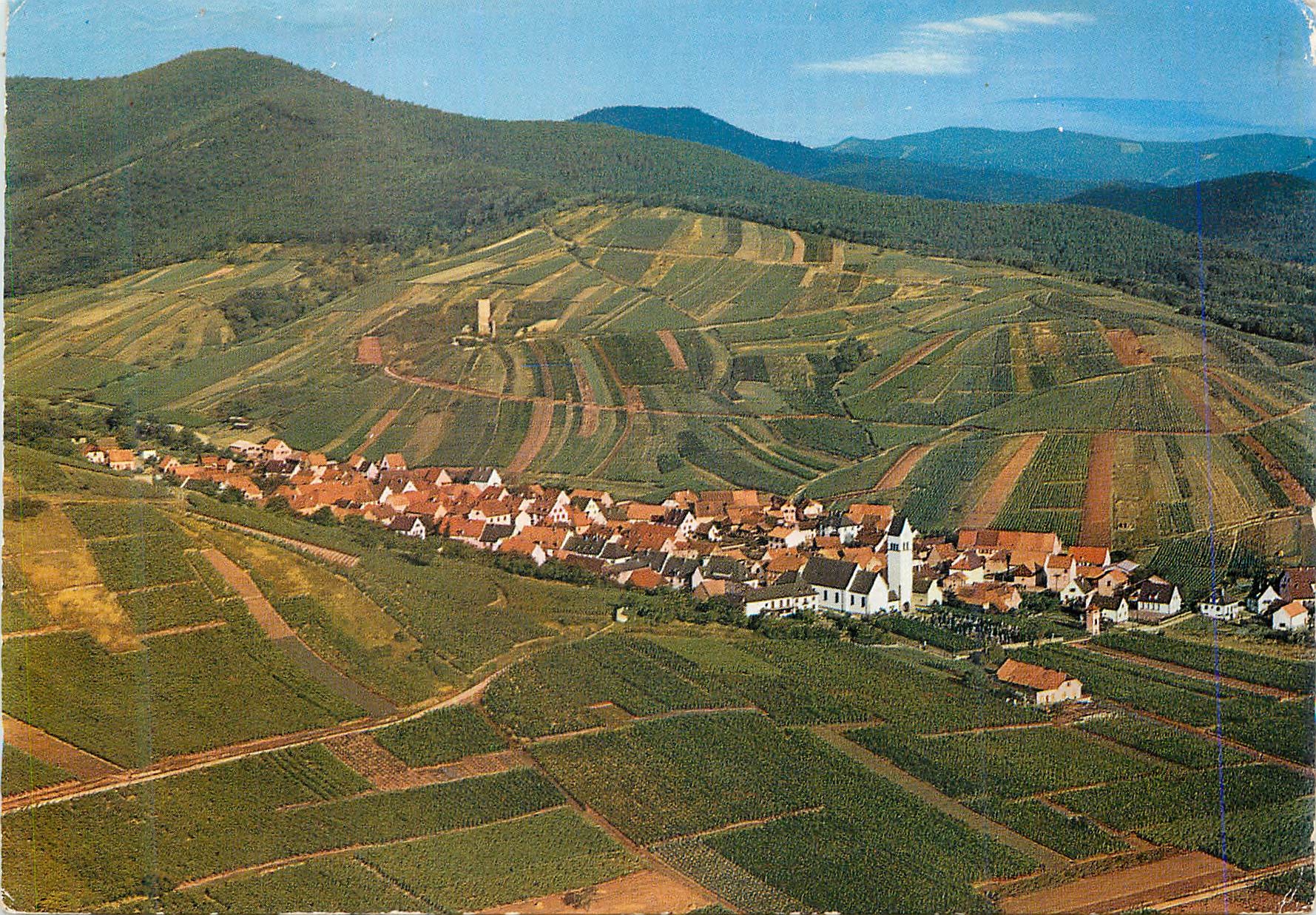 CPM L'Alsace Pittoresque Le Joli Village de Katzentahl et ses Vignobles