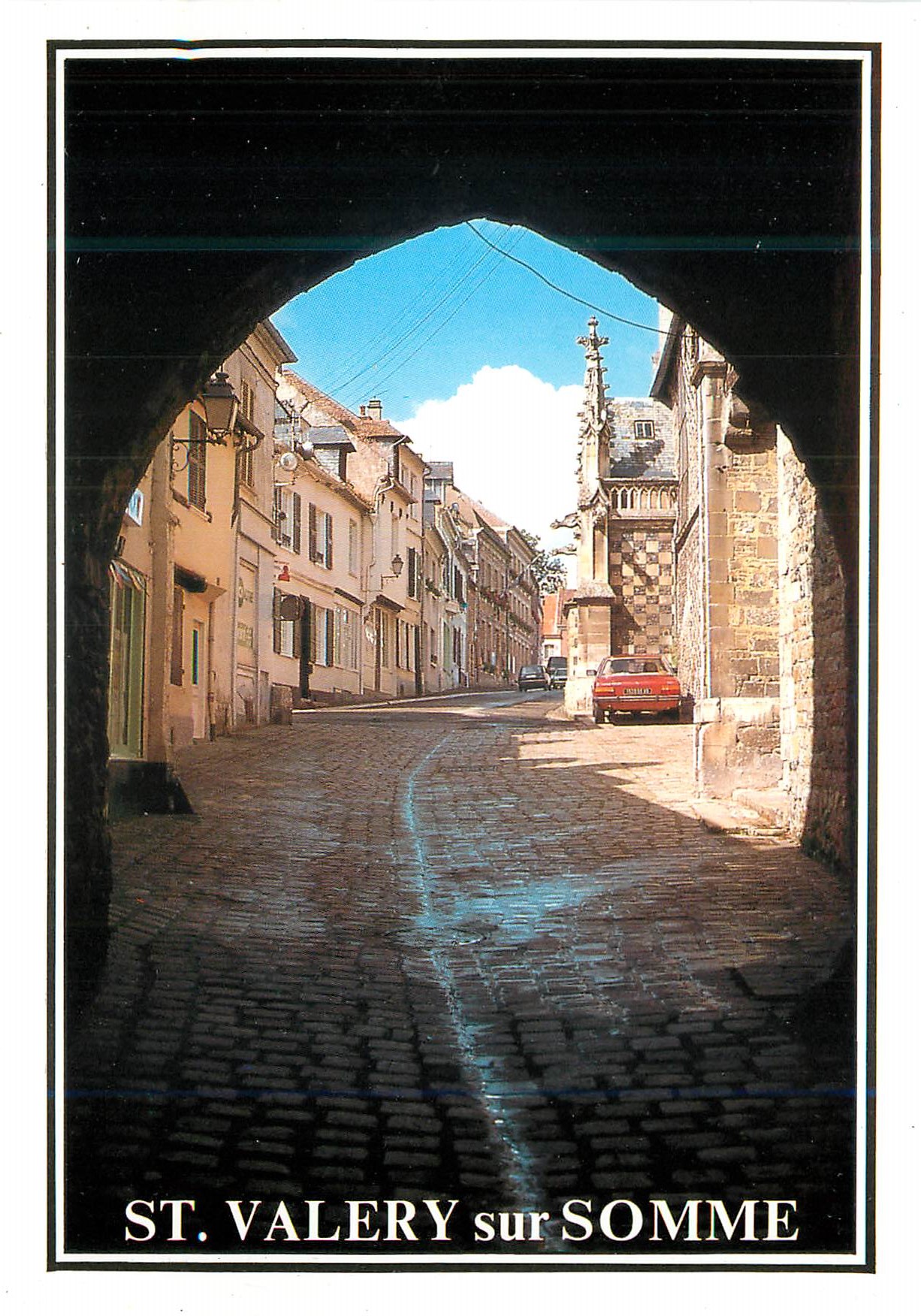 CPM St Valery sur Somme La Cote d'Opale Somme 80)