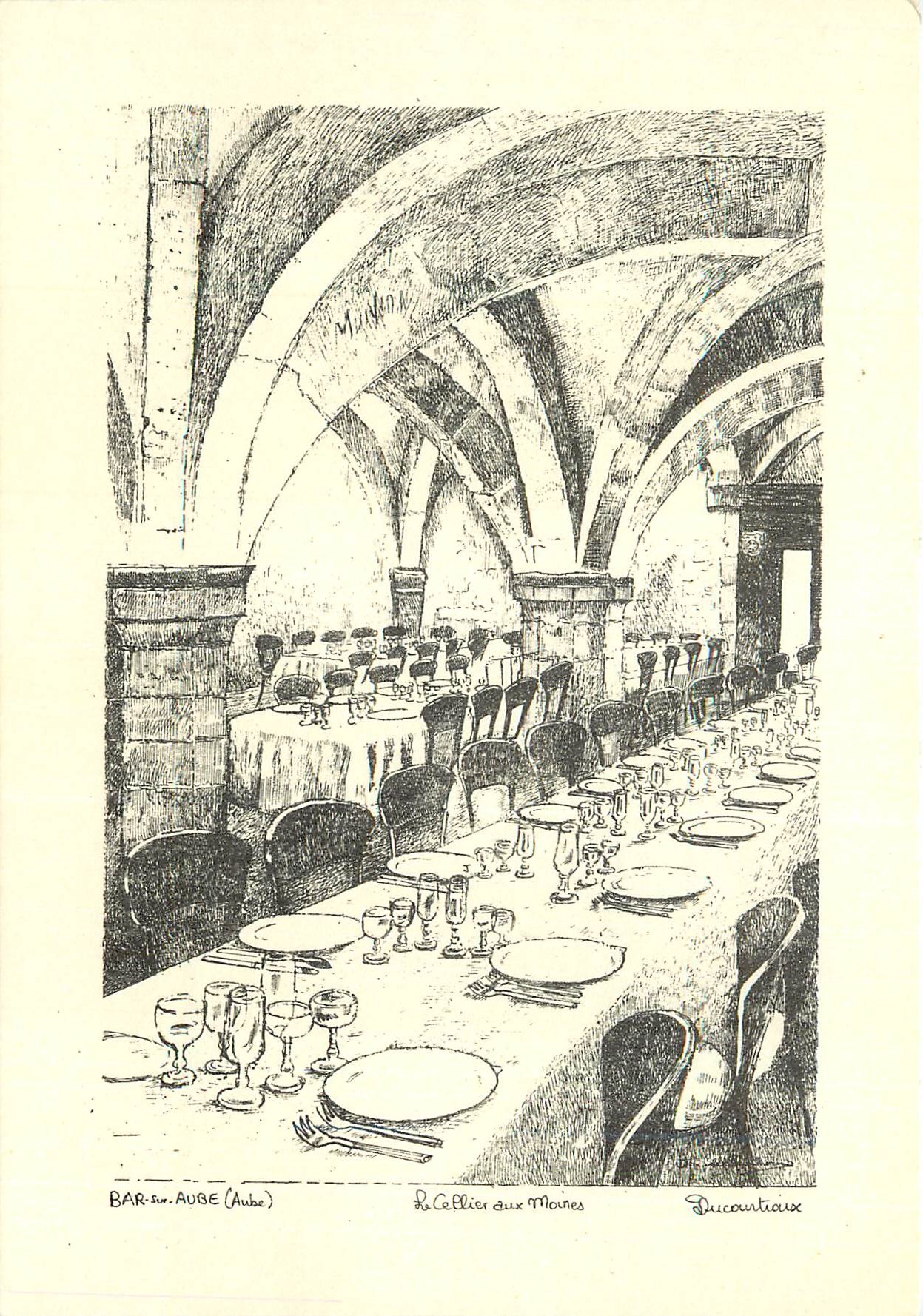 CPM Bar sur Aube (Aube) Le Cellier aux Moines