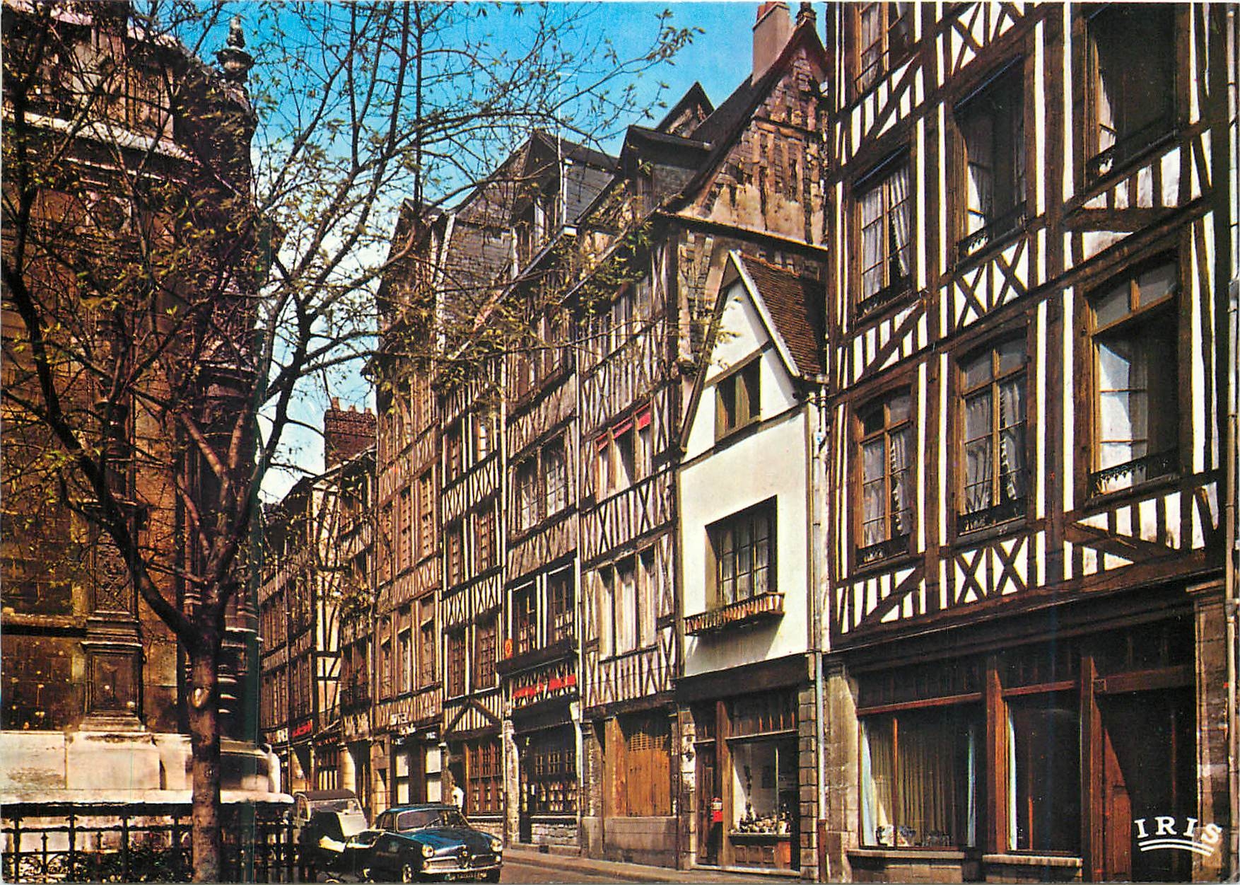 CPM Images de France Normandie 76 Rouen Vieilles Maisons vers L'Eglise St Maclou