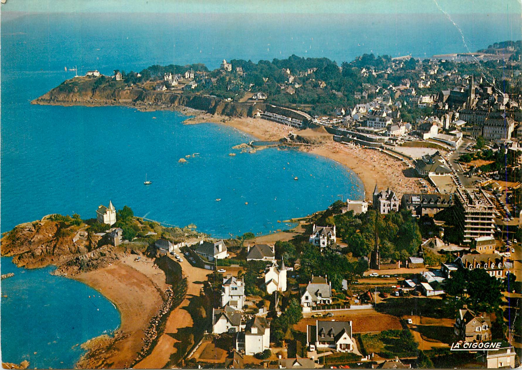 La Cigogne — Vue aérienne de la Baie de St Brieuc — Éditions de La Cigogne