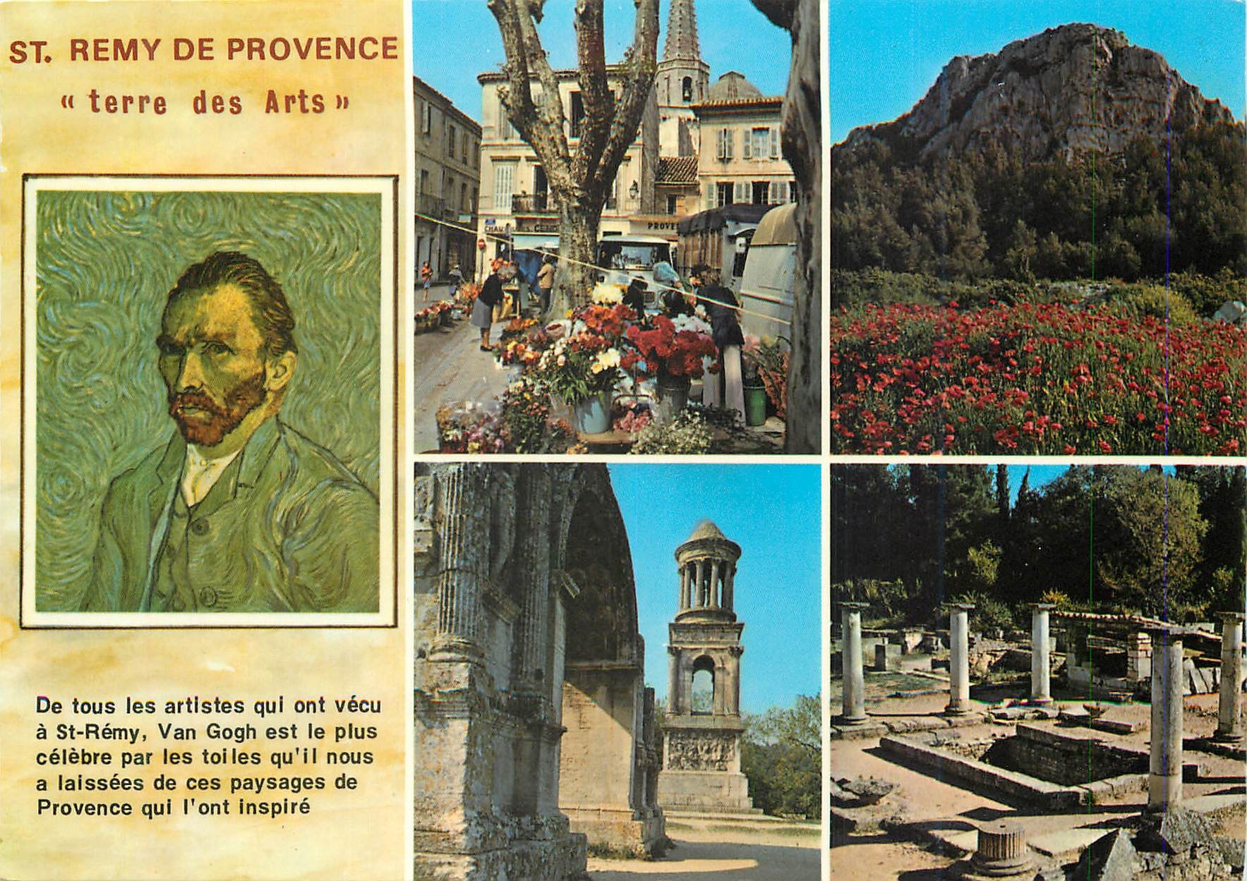 CPM St Remy de Provence Terre des Arts Vincent Van Gogh