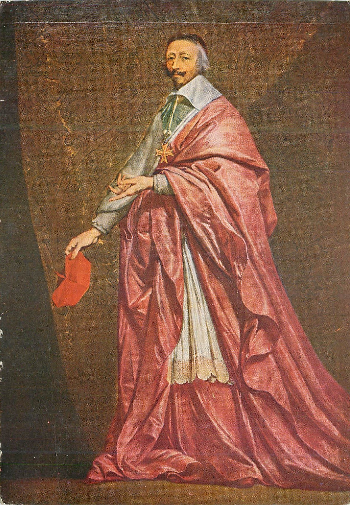 CPM Philippe de Champaigne (1602 1674) Portrait du Cardinal de Richelieu