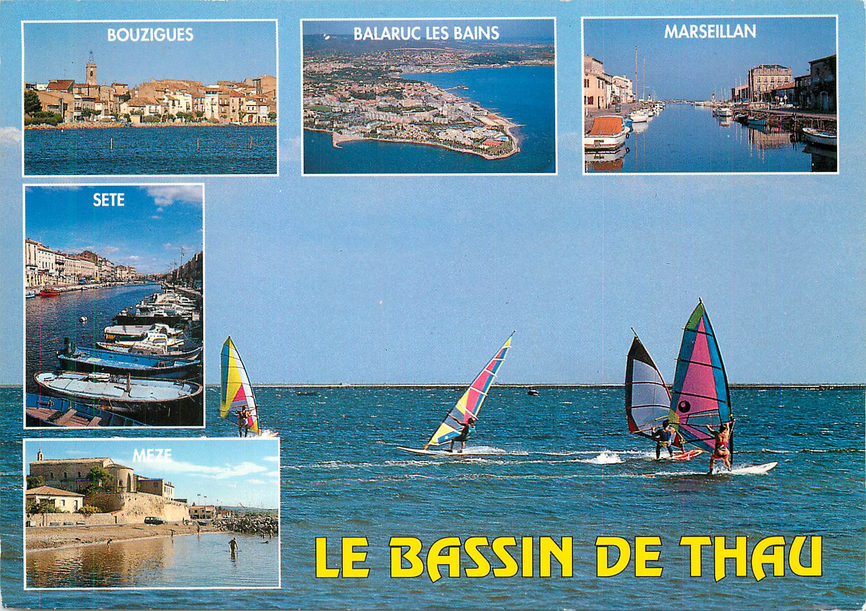 Le Bassin de Thau — Bouzigues, Balaruc les Bains, Marseillelan, Sète, Méze — Éditions de France
