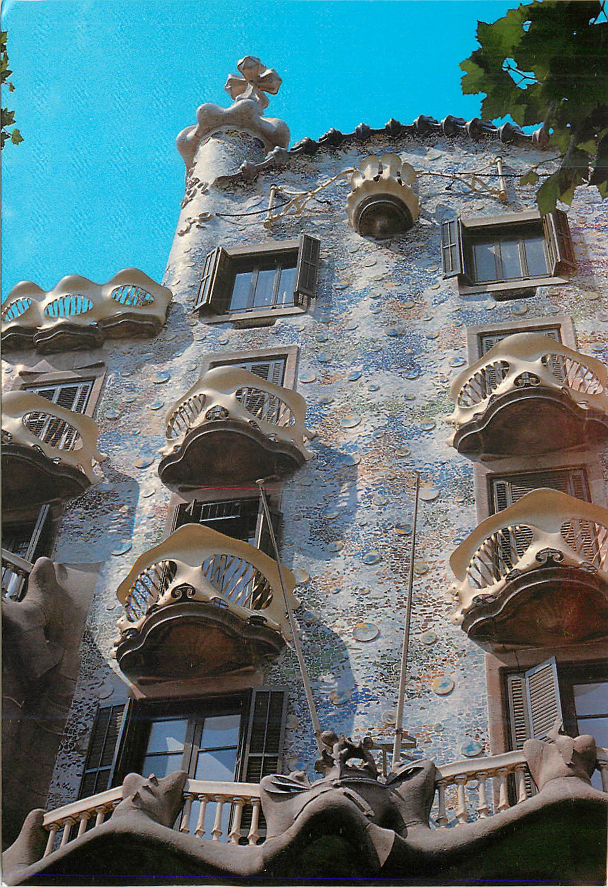 Casa Batlló — œuvre de l'architecte A. Gaudí — Éditions A. Campaña