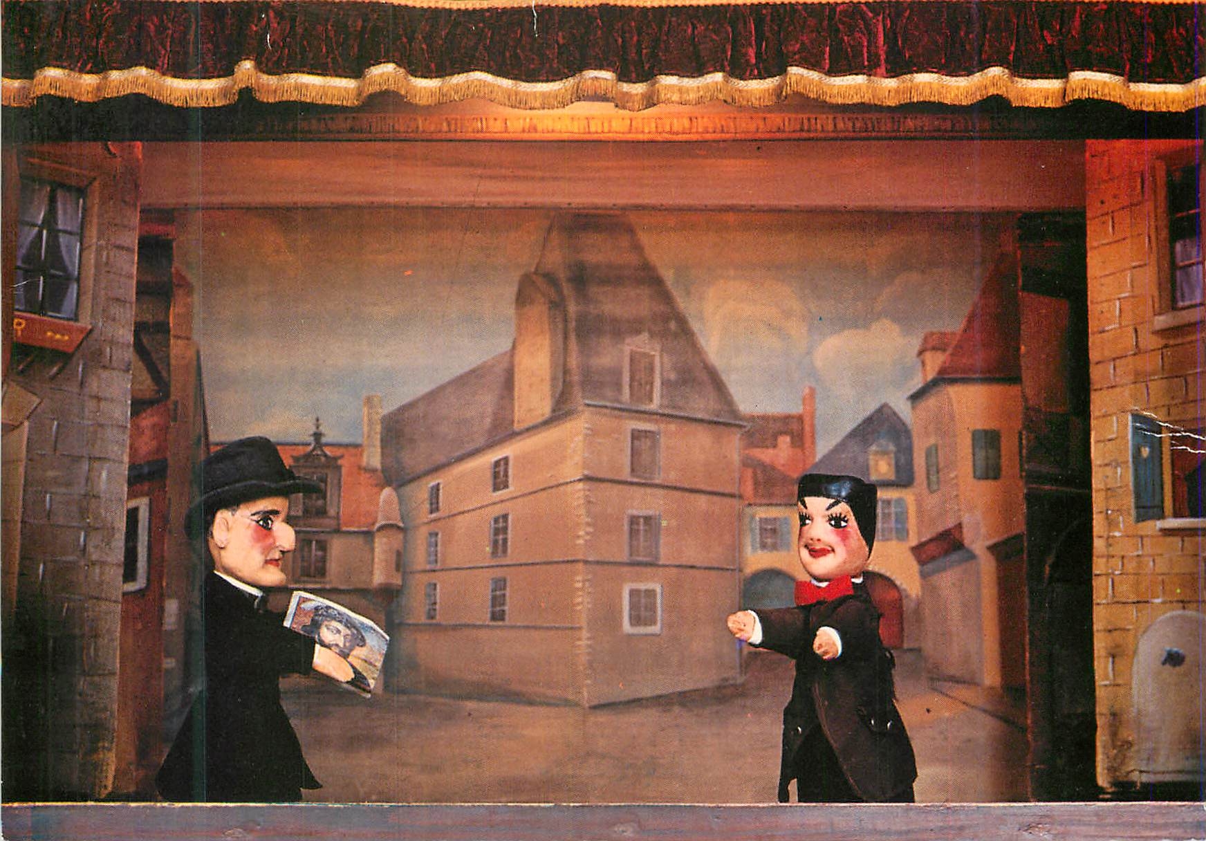 CPM Castelet du Parc de la Tete d'Or Lyon Guignol dans Un commerce dangereux