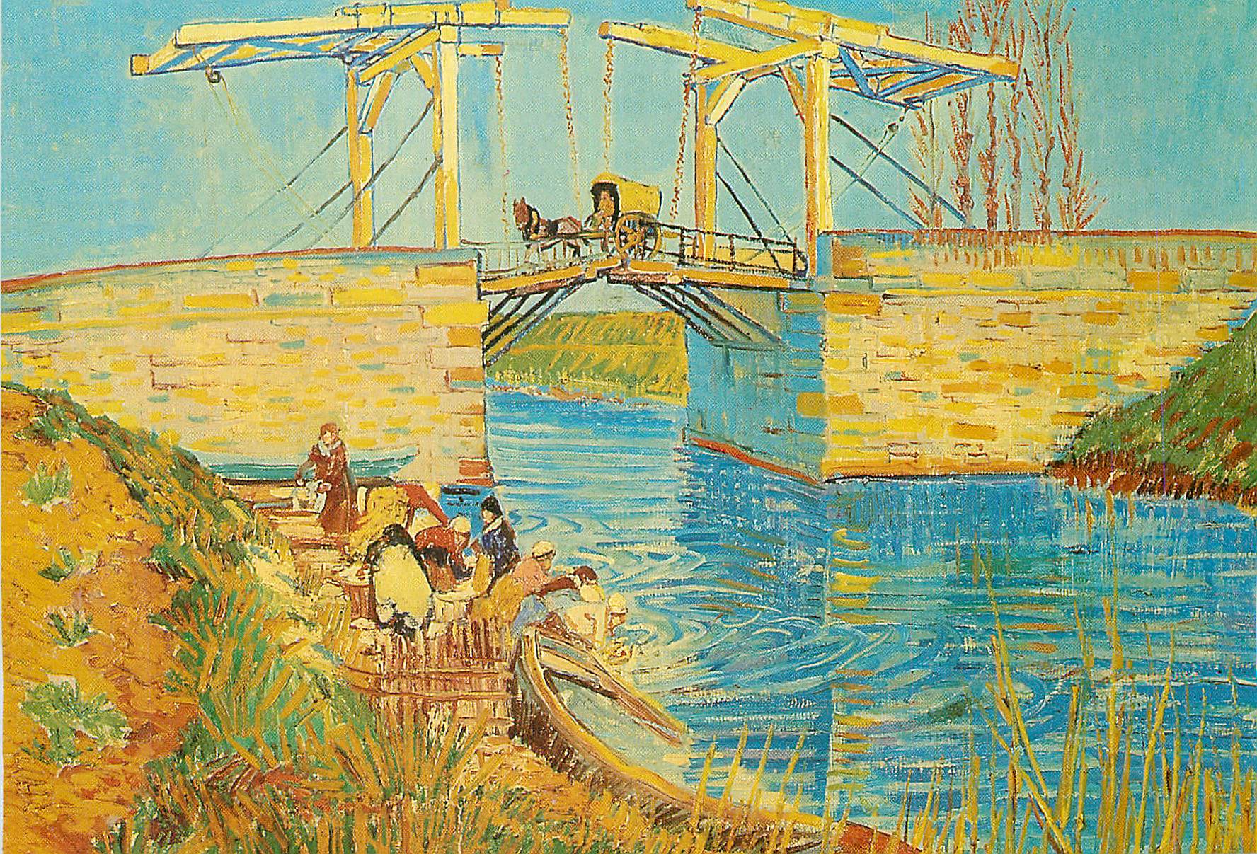 La Langlois à Arles — Vincent van Gogh, 1888 — édition Verlag Dr. Rudolf Georgi