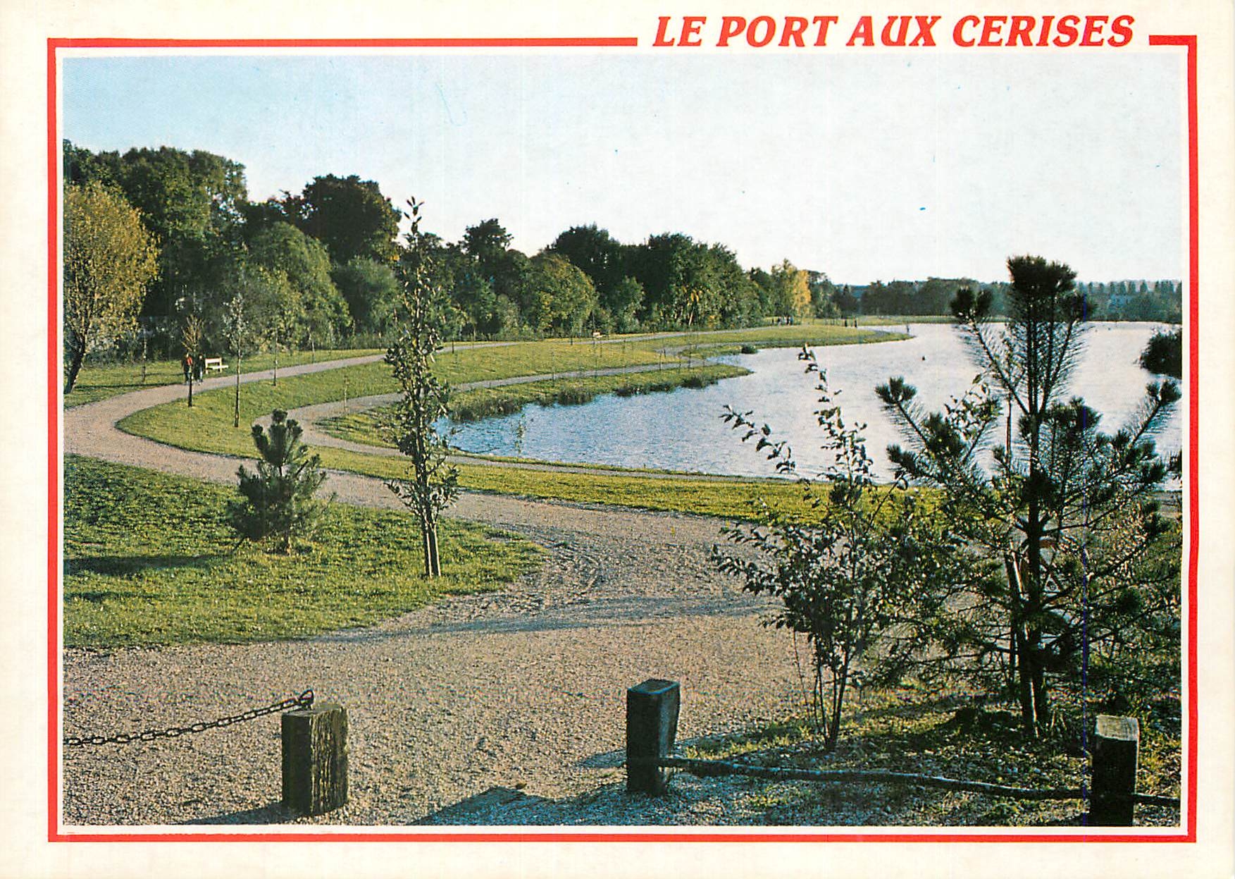 CPM Draveil Juvisy Vigneux (Essonne) Le Port aux Cerises
