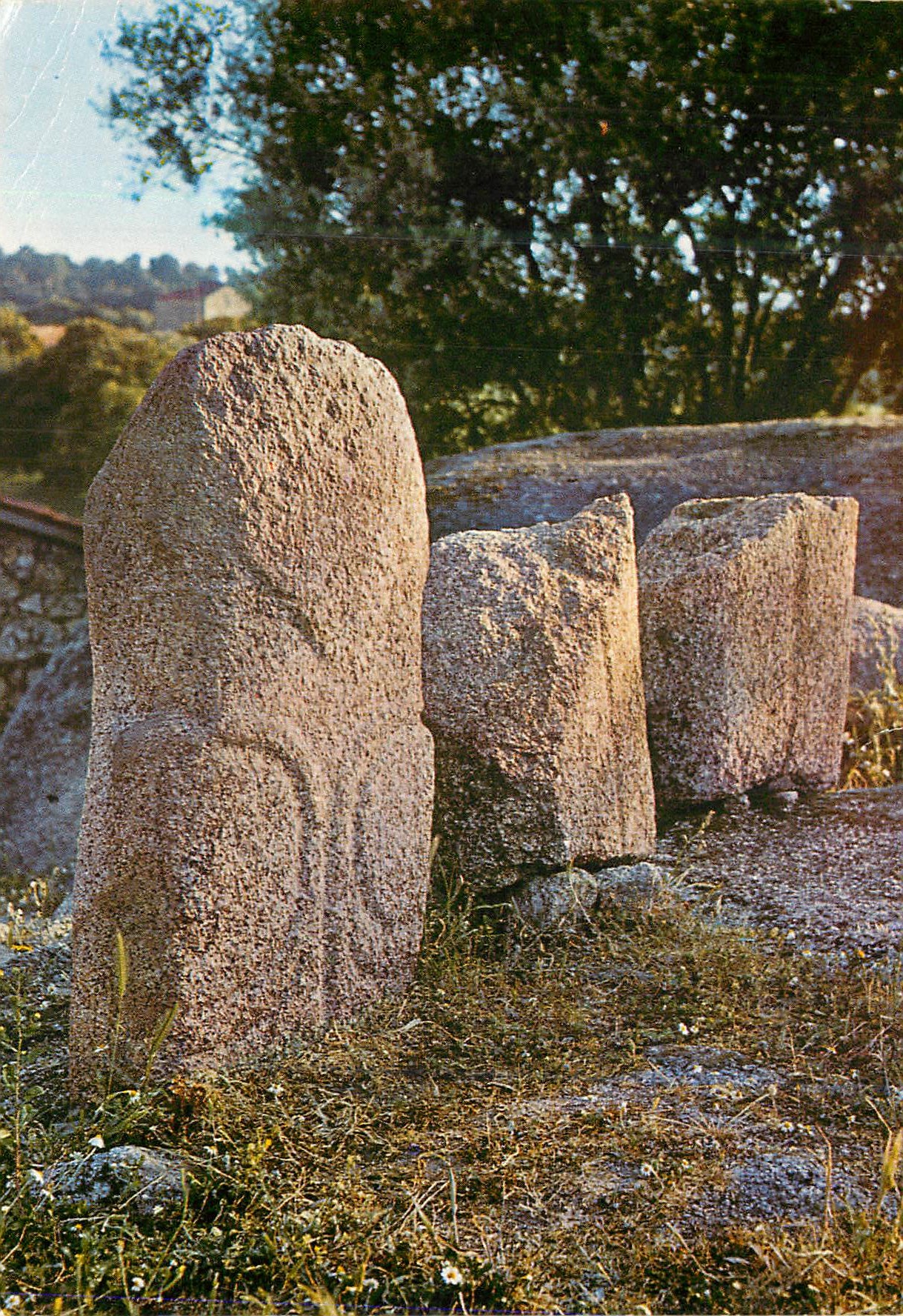 Statue menhir Filitosa VI — Station Préhistorique de Filitosa — Éditions KALLISTE
