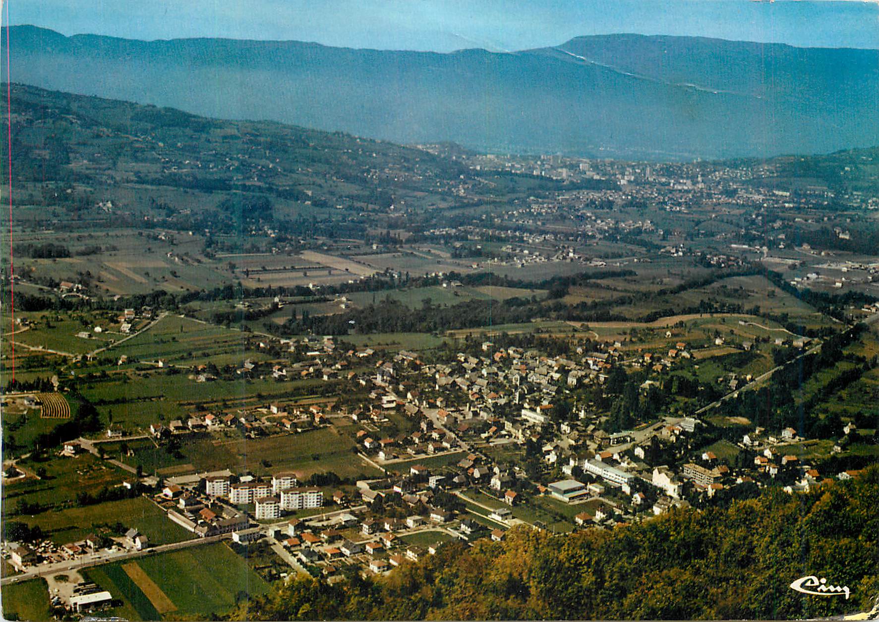 CPM Challes les Eaux (Savoie) Vue Generale Aerienne