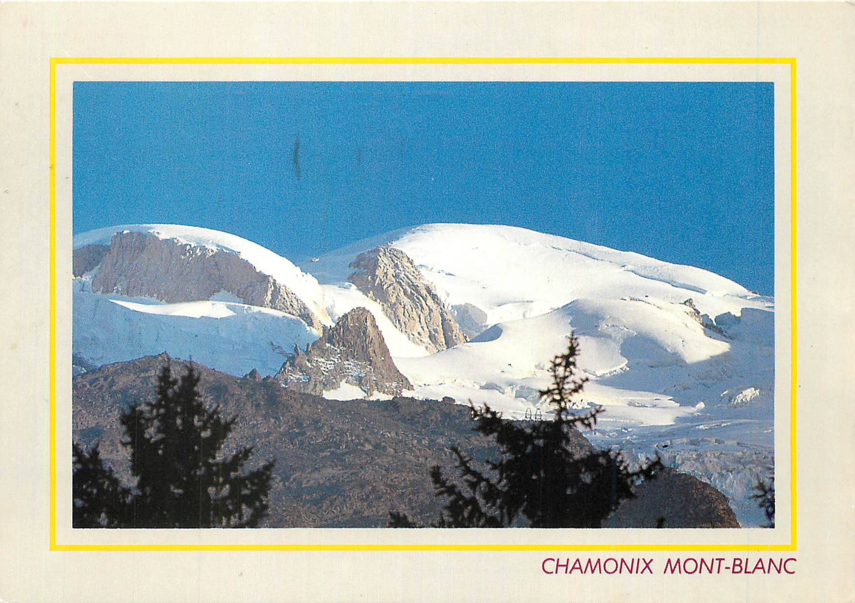 CPM Chamonix Mont Blanc (Haute savoie France) le Mont Blanc (4807m)