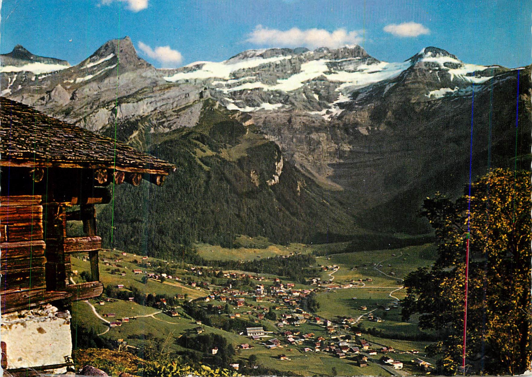 CPM les Diablerets Perle des Alpes Vaudoises 1200 3200m