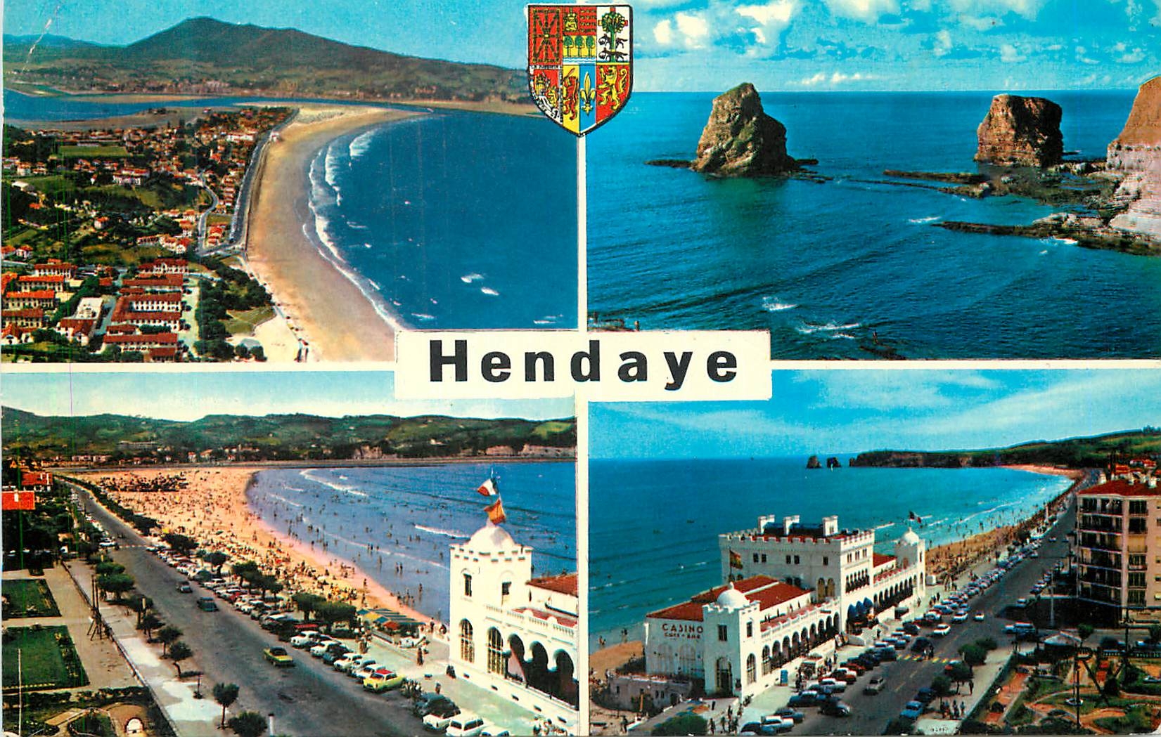 Hendayе — Plage, Deux Jumeaux, Casino — Éditions des Lilas, n°122